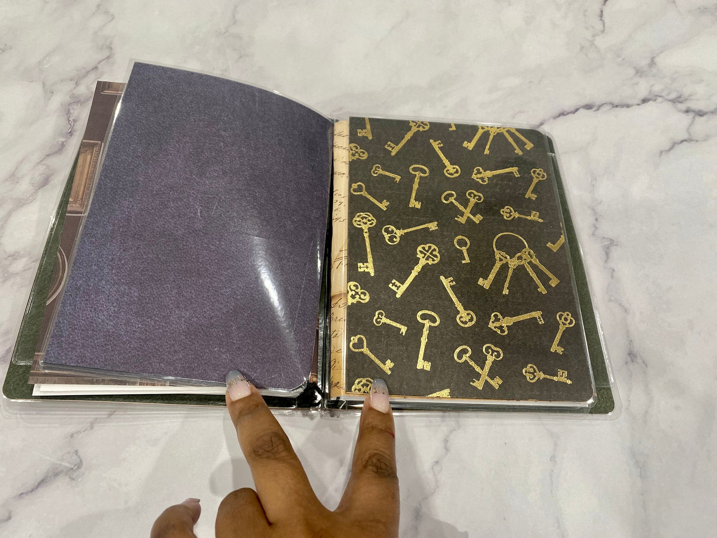 Dark Academia Inspired TN/Aesthetic Pocket Travelers Notebooks- 3 Sizes