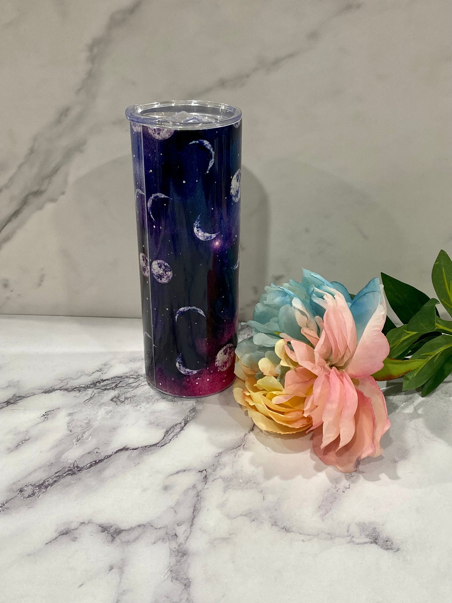 Crystals and Coffee 20 oz Skinny Tumbler