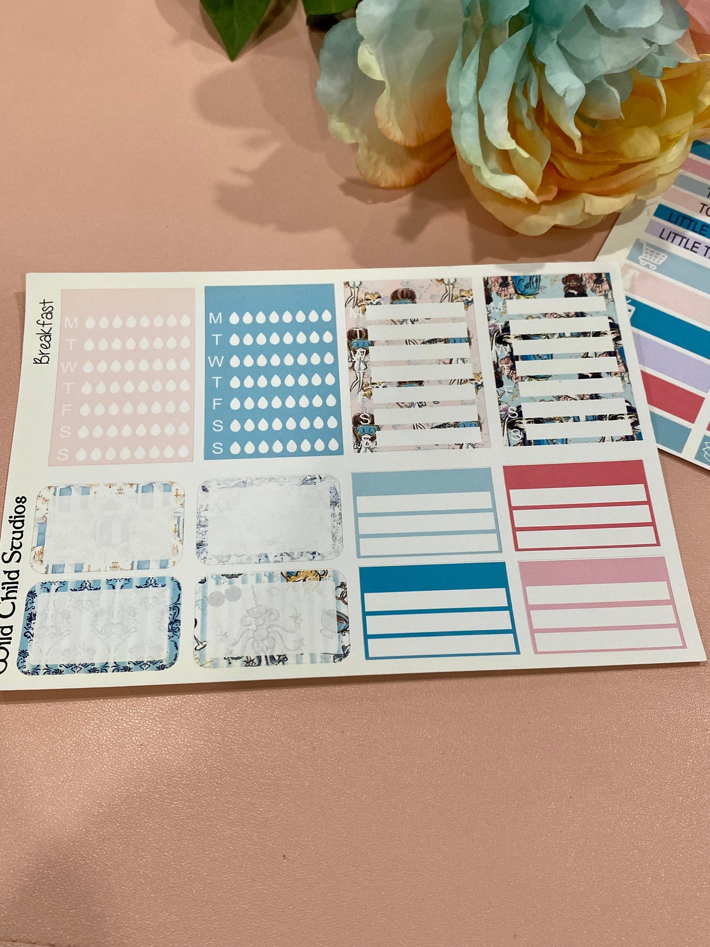 Breakfast Tiffany Happy Planner Classic Weekly Kit