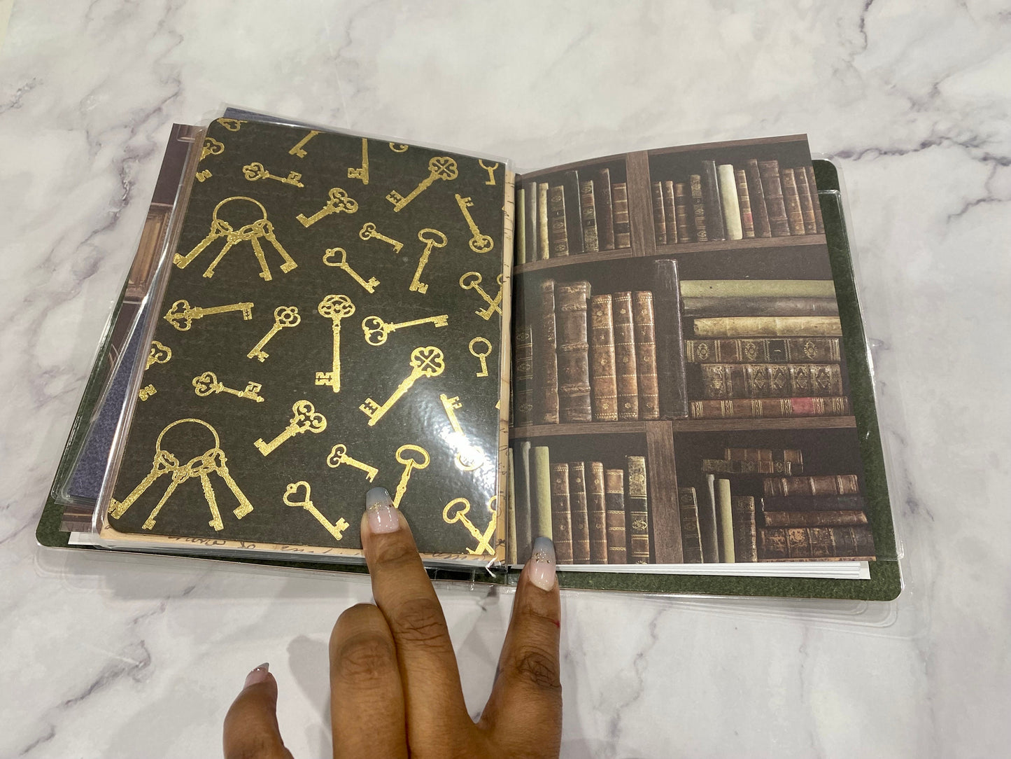 Dark Academia Inspired TN/Aesthetic Pocket Travelers Notebooks- 3 Sizes