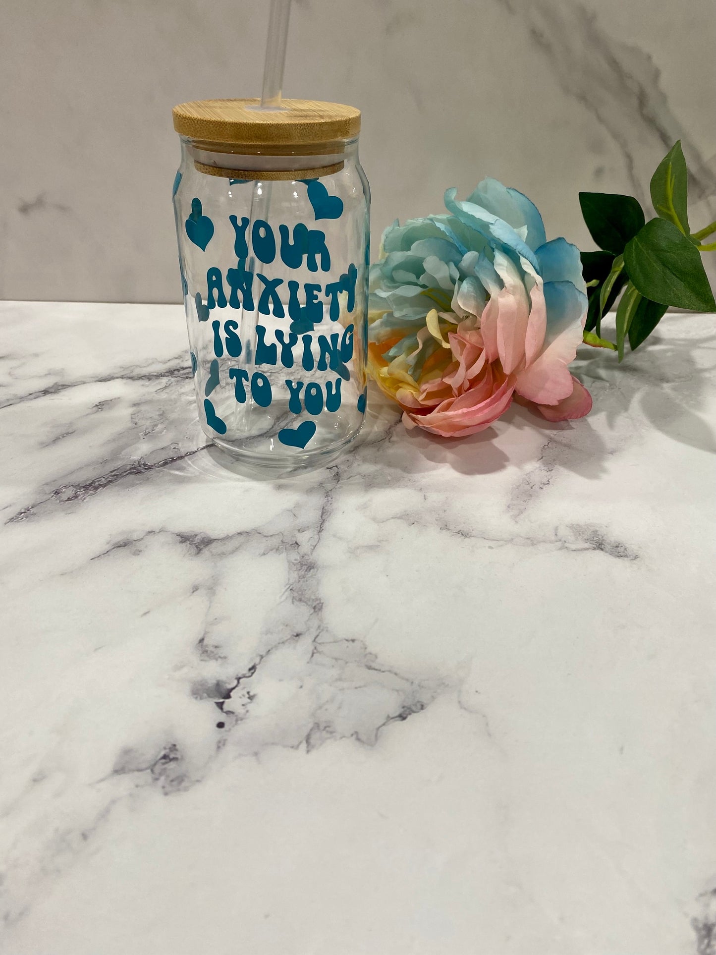 Anxiety Mental Health Libby Can 16 oz