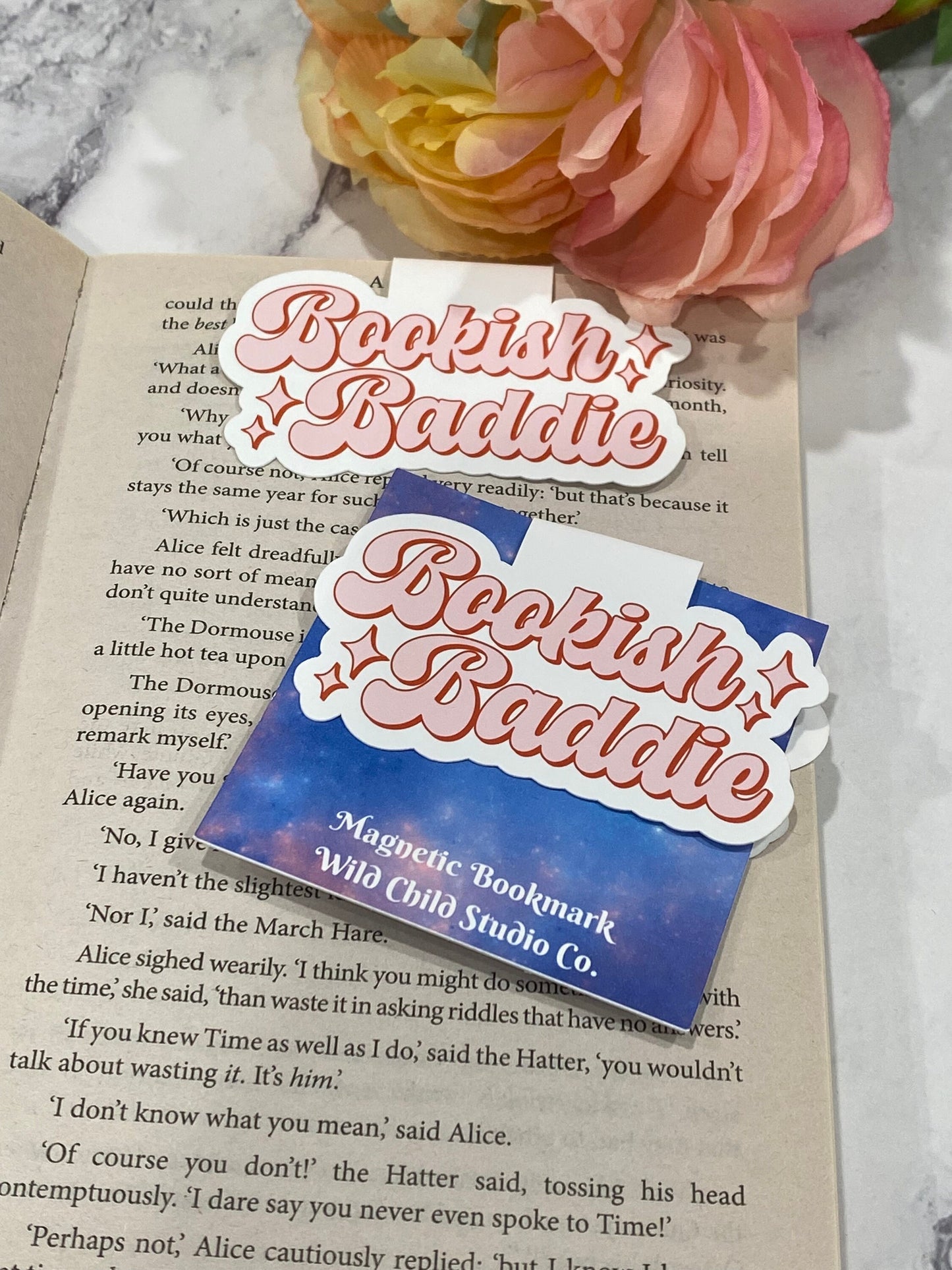 Bookish Baddie Magnetic Bookmark