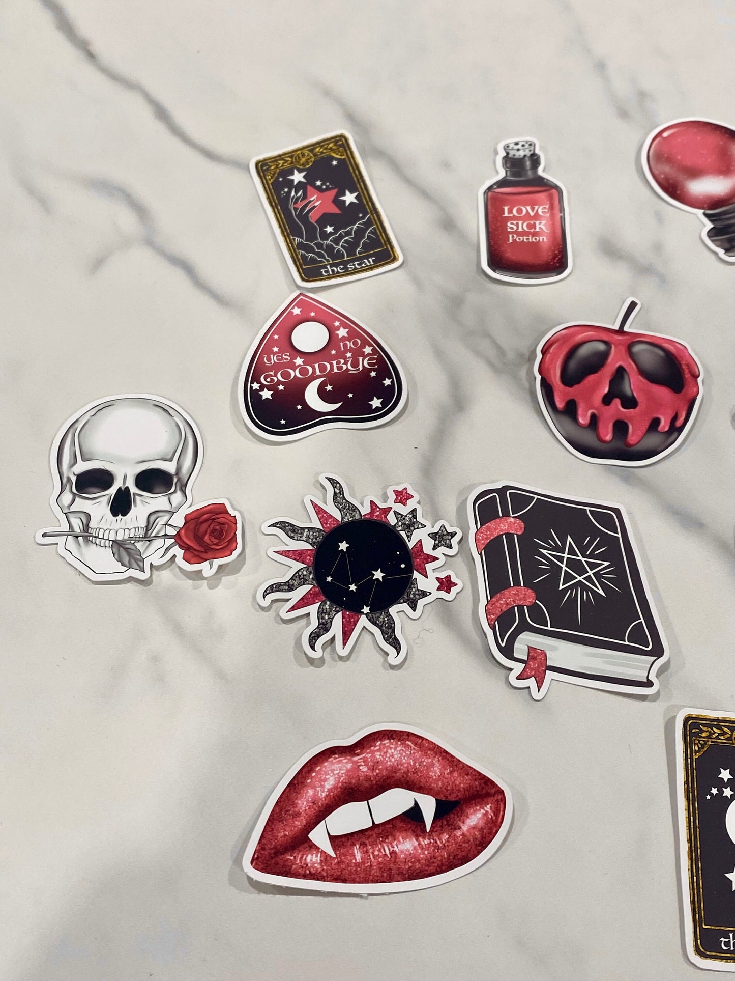 Chic Goth Vinyl Sticker Pack