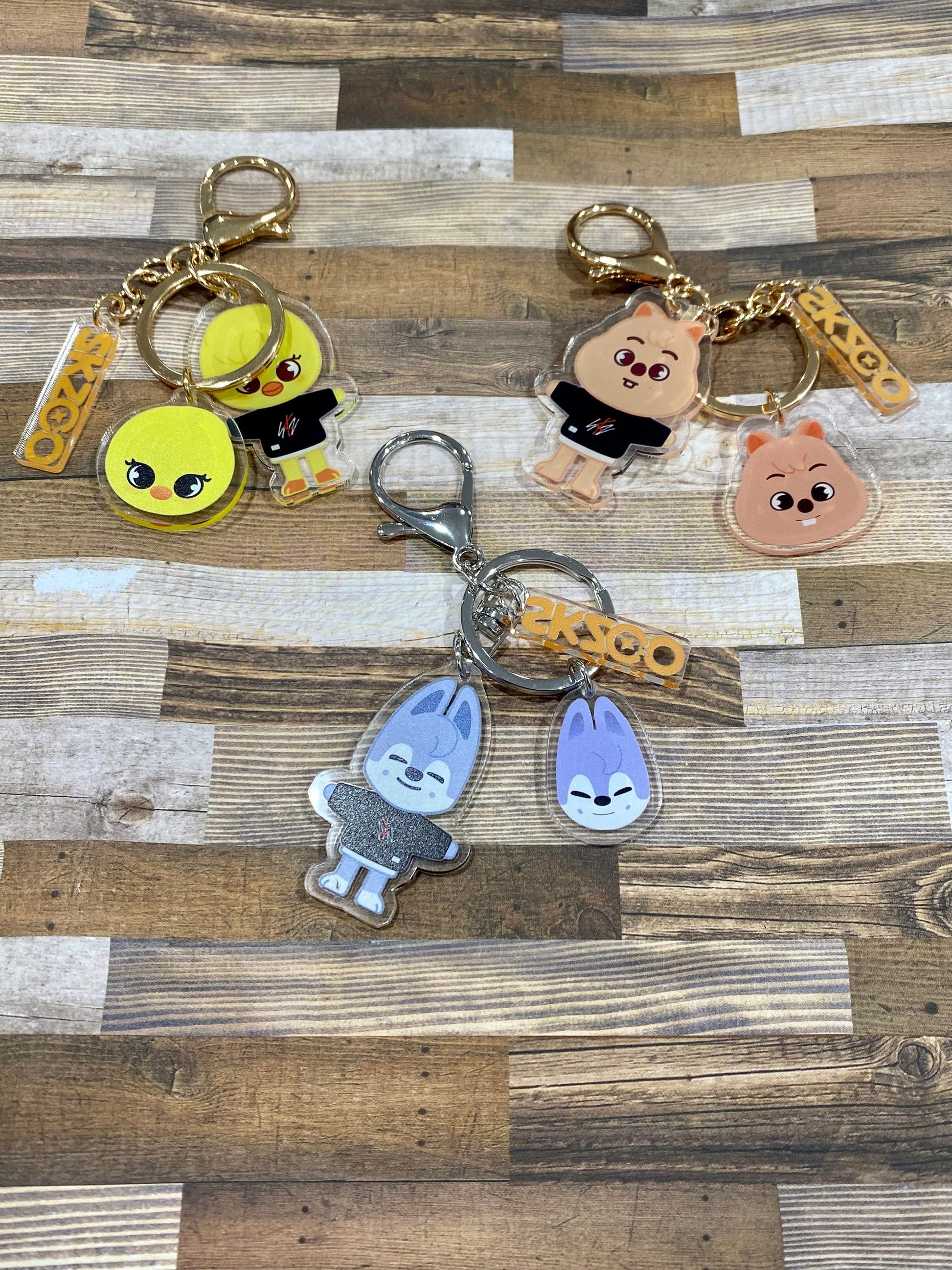 SKZoo Stray Kids Keychain Key FOB