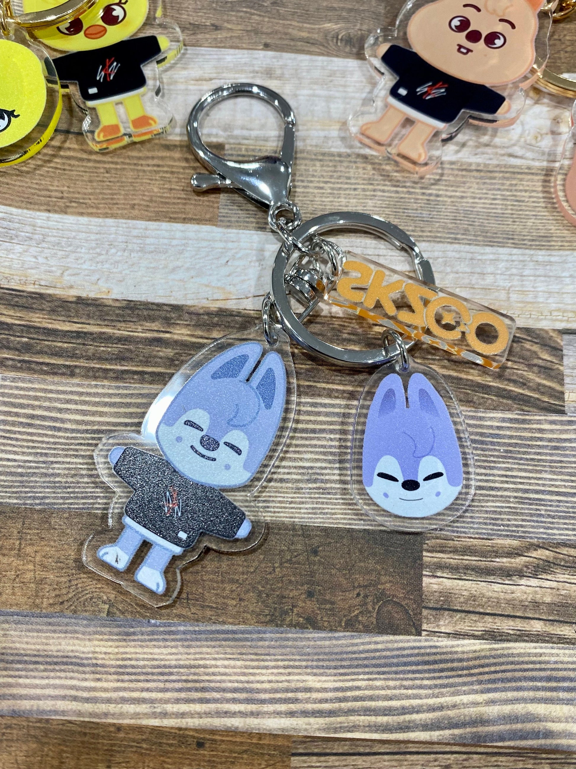 SKZoo Stray Kids Keychain Key FOB