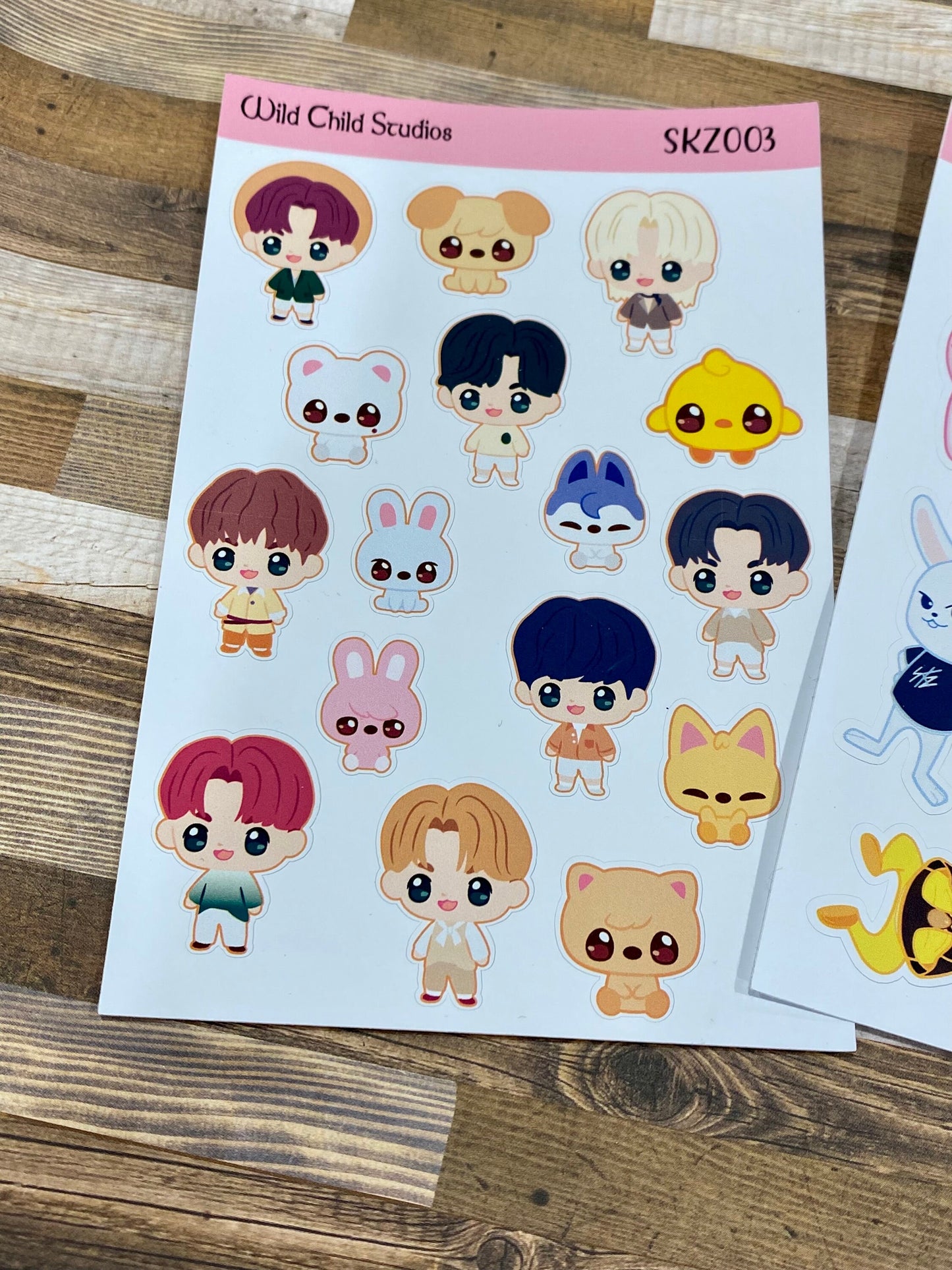 Stray Kids SKZ Planner Stickers