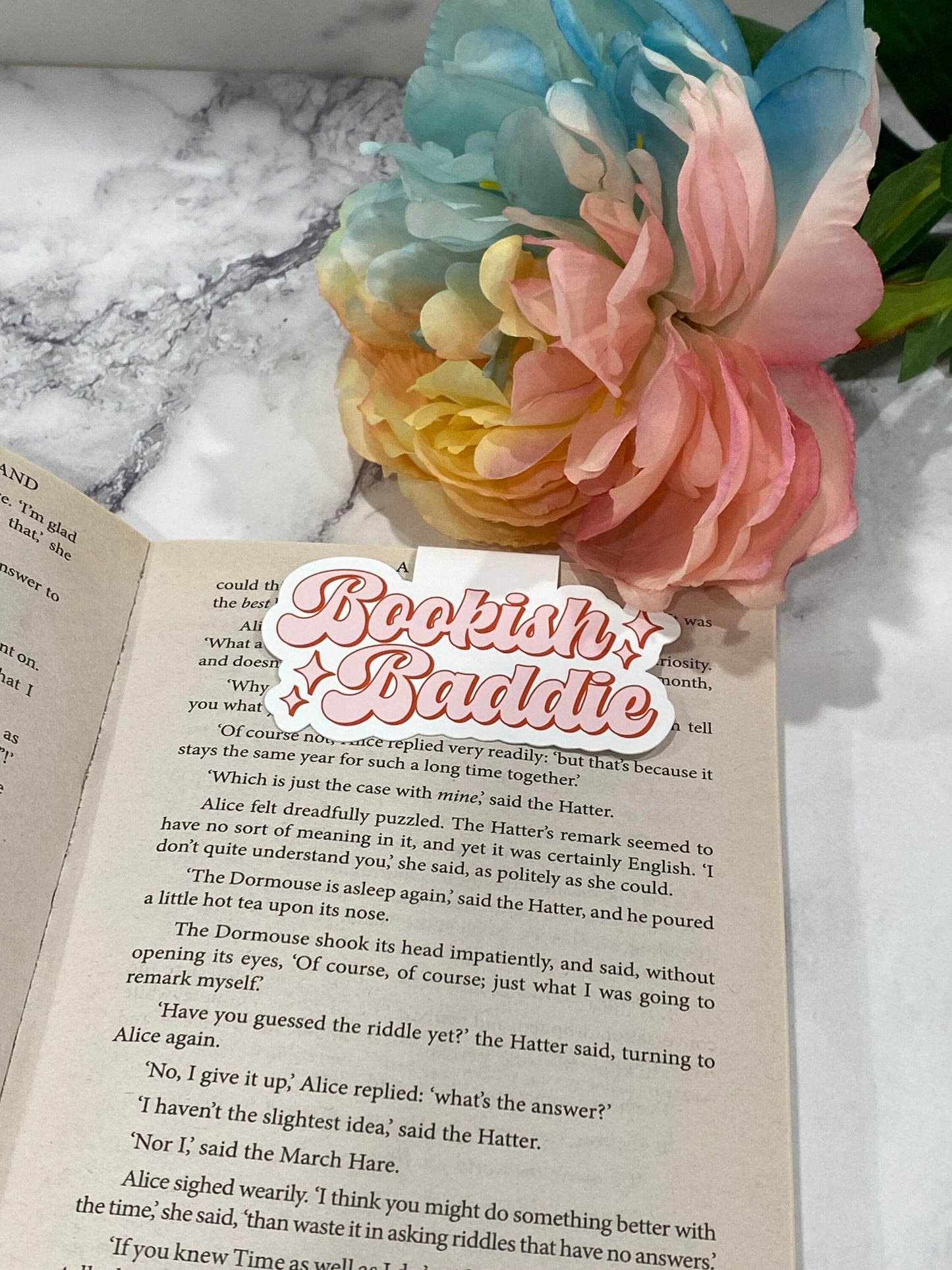 Bookish Baddie Magnetic Bookmark