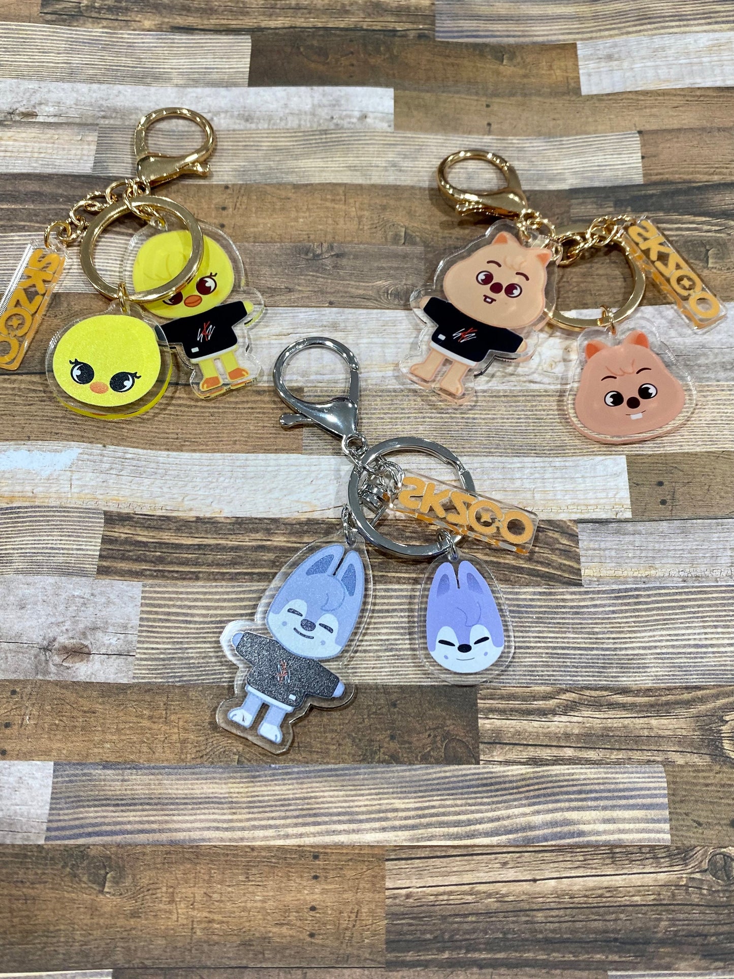 SKZoo Stray Kids Keychain Key FOB