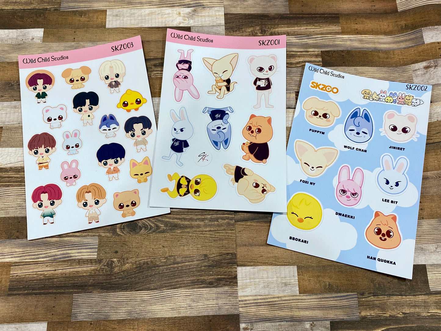 Stray Kids SKZ Planner Stickers