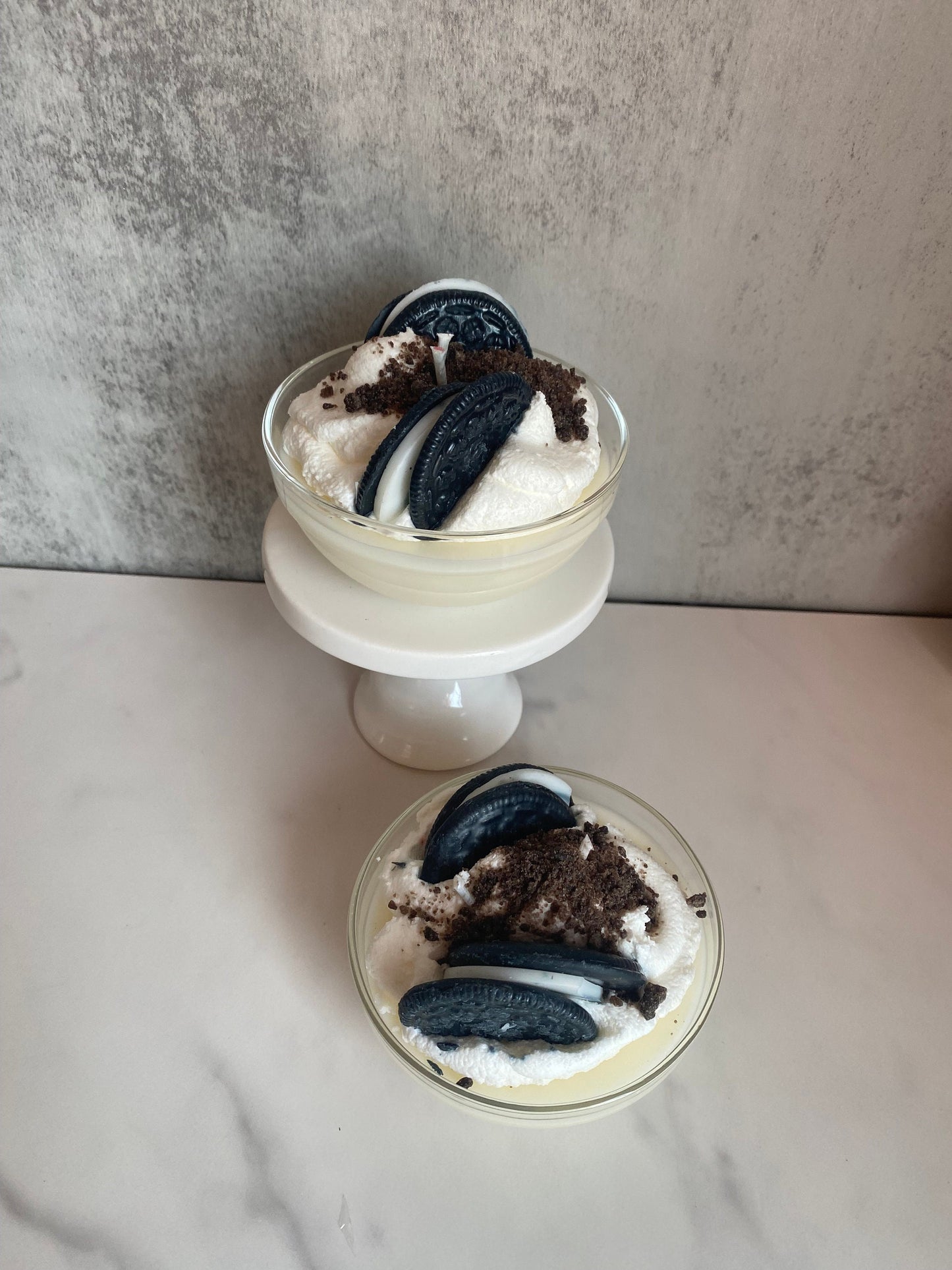 Cookies n Cream Sundae Mini Candle