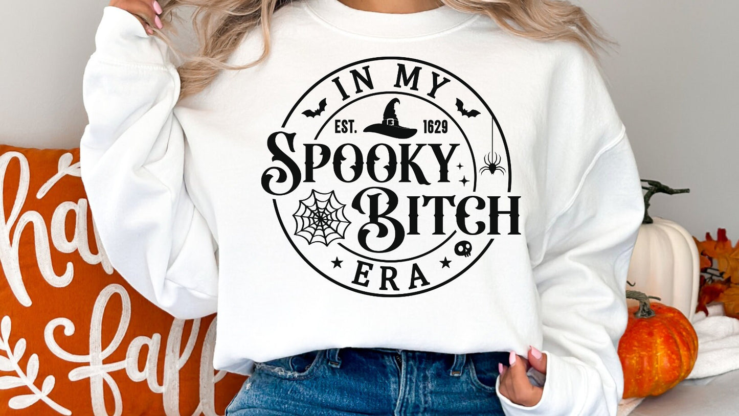 Spooky Bitch Era Sweatshirt, Spooky Sweatshirt, Goth Sweatshirt