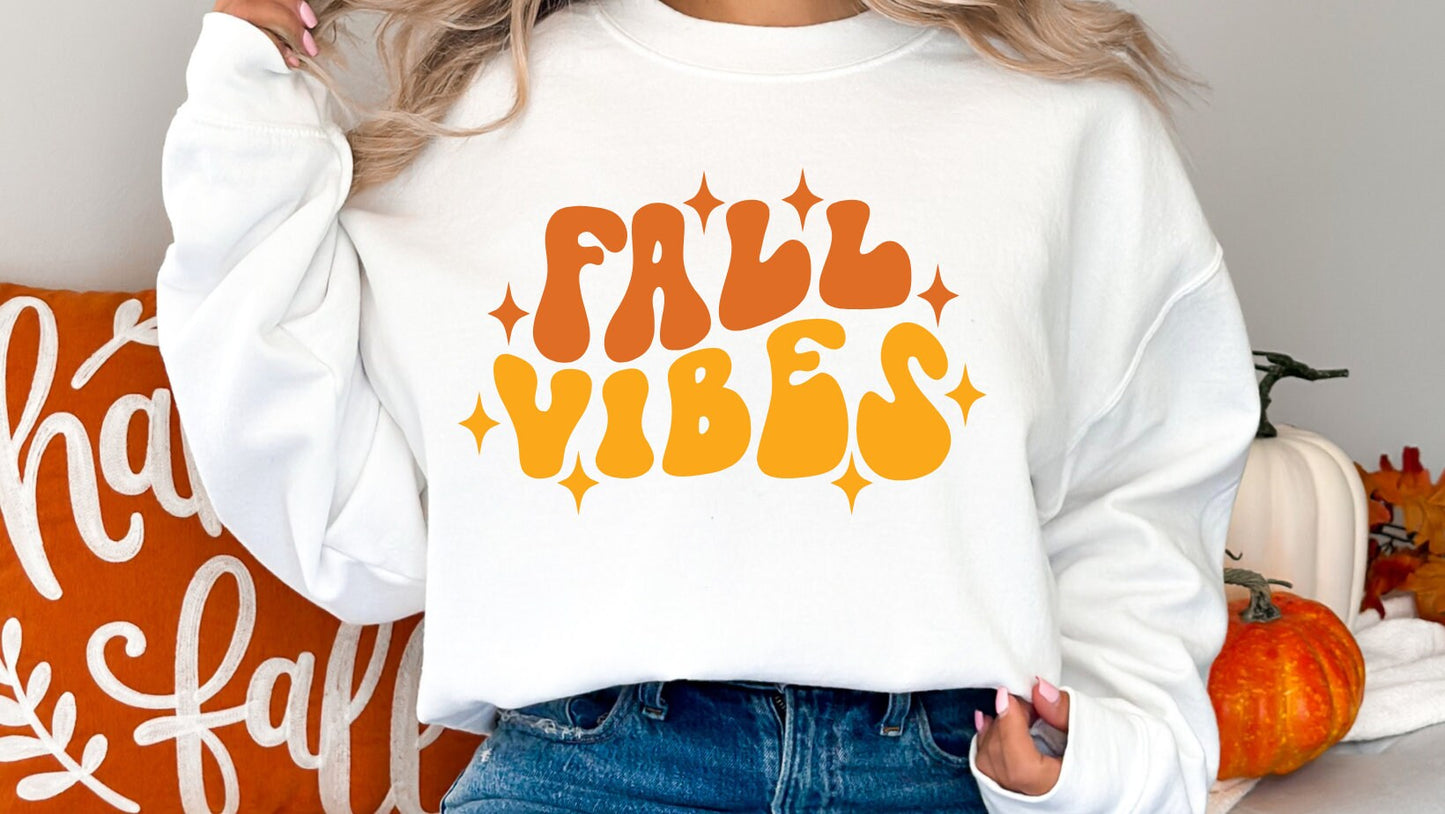Fall Vibes Sweatshirt, Fall Sweatshirt