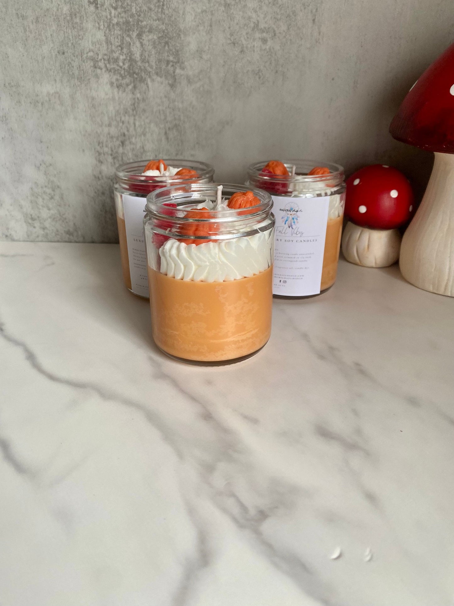 Fall Vibes Hand Poured Soy Candle 8 oz