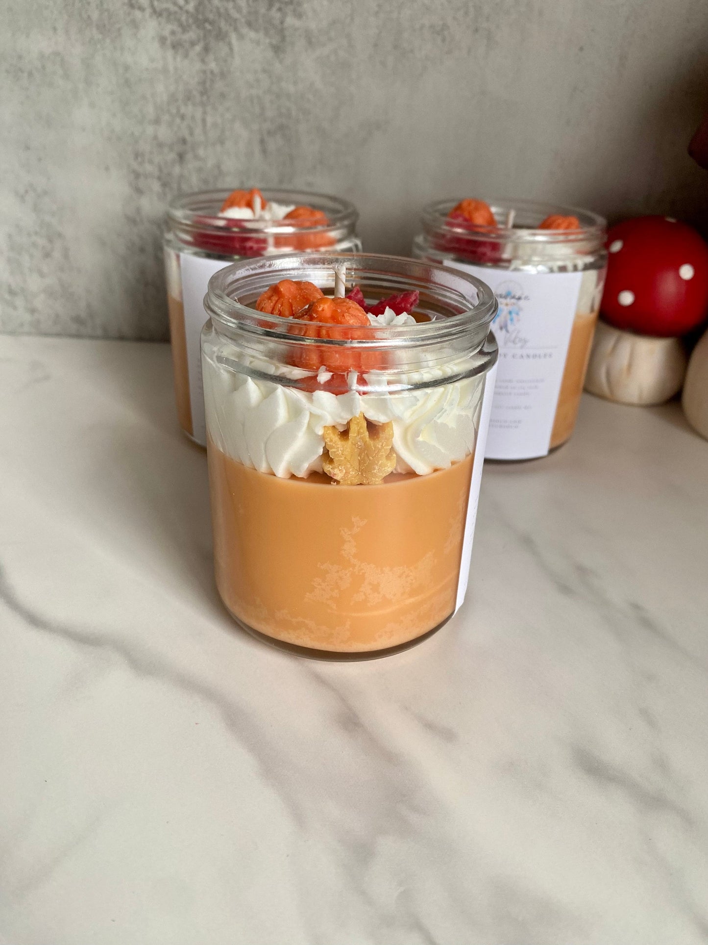 Fall Vibes Hand Poured Soy Candle 8 oz