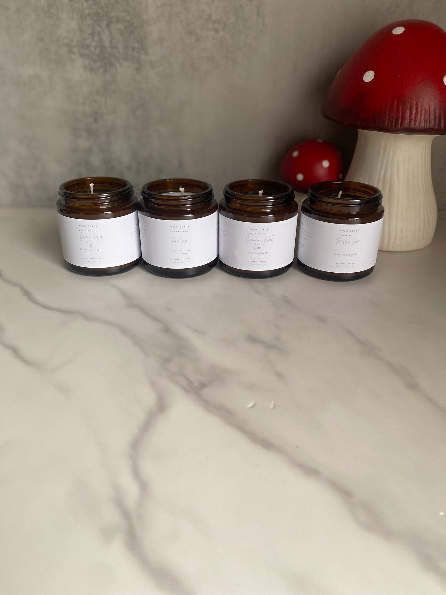 Fall Soy Candle Gift Set 4 oz