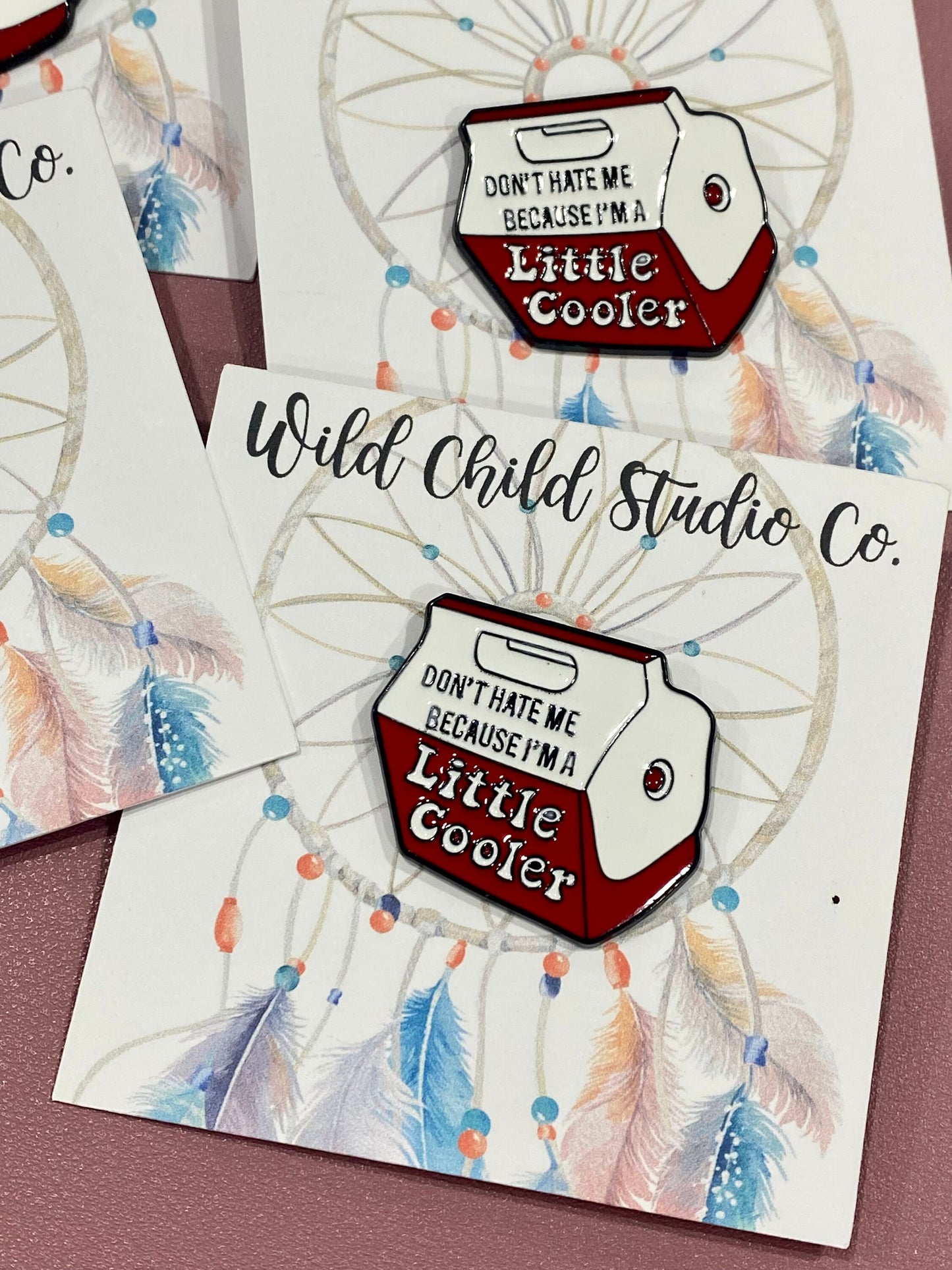 Little Cooler Enamel Pin