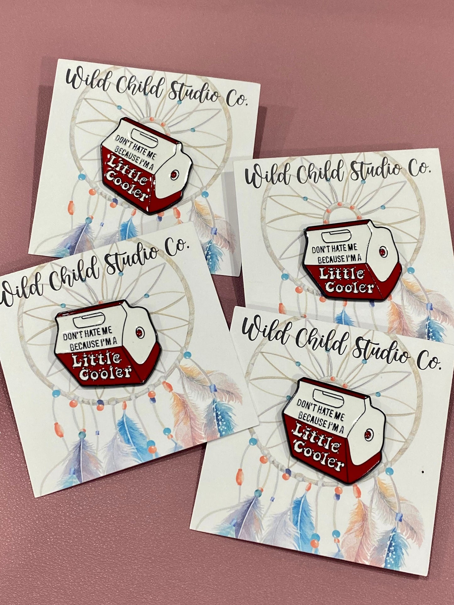 Little Cooler Enamel Pin