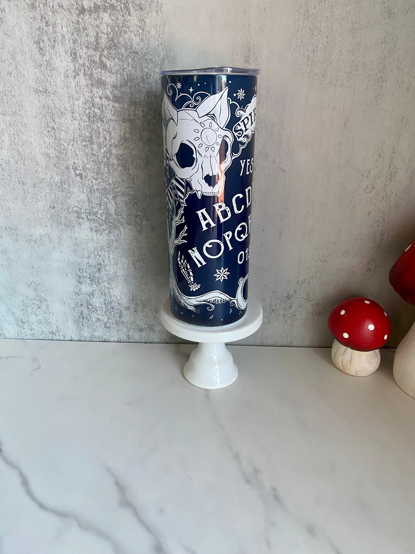 Spooky Ouija Board 20 oz Skinny Tumbler