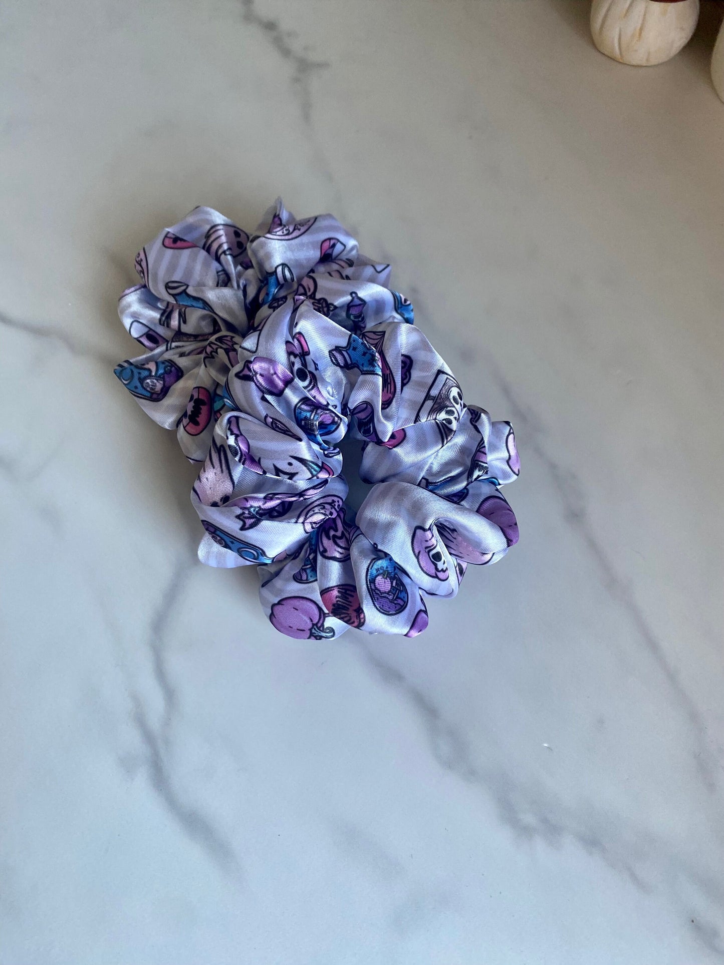 Halloween Kawaii Theme Scrunchies/ Halloween Hair Tie