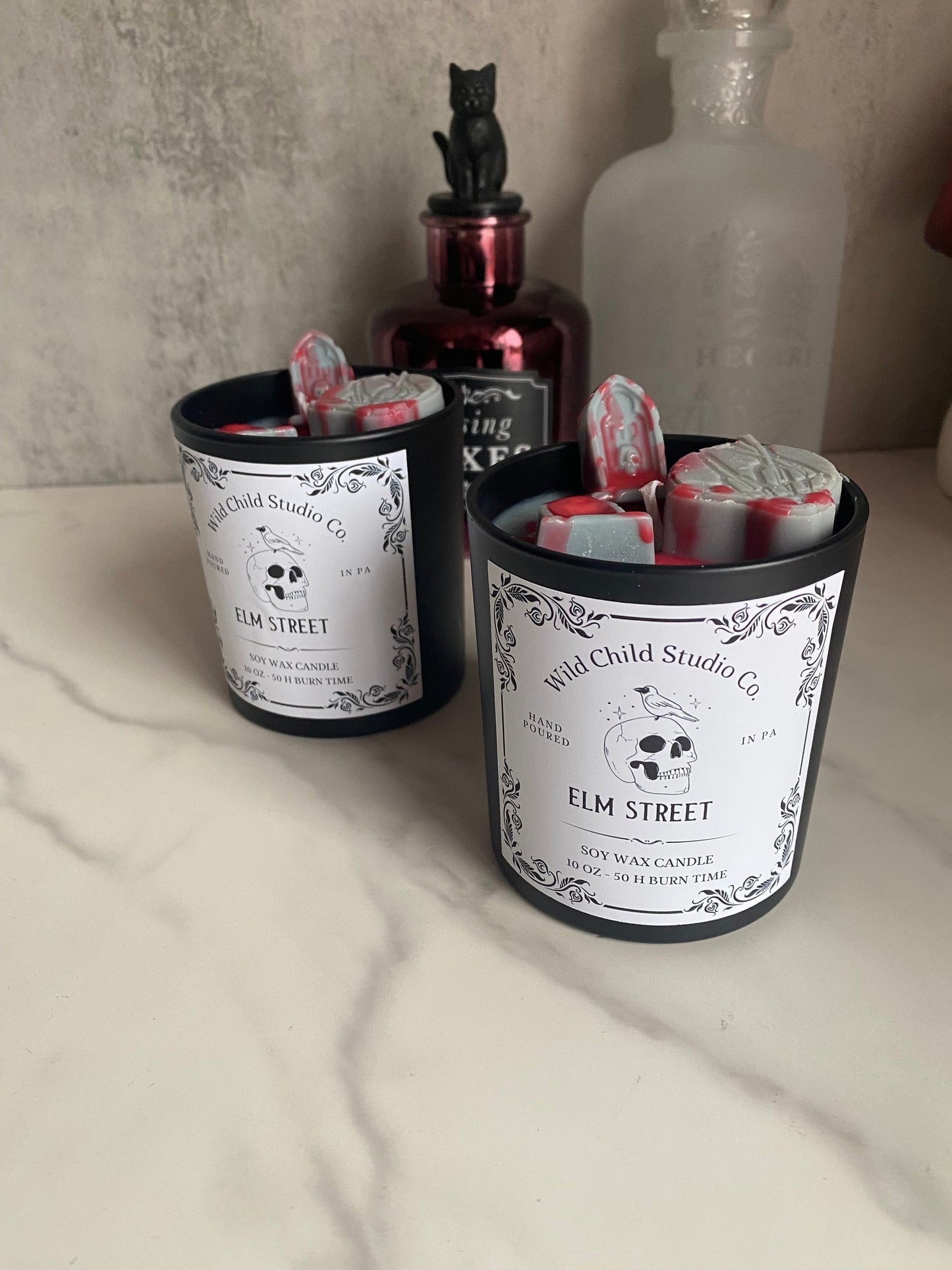 Elm Street Hand Poured Soy Candle 8 oz