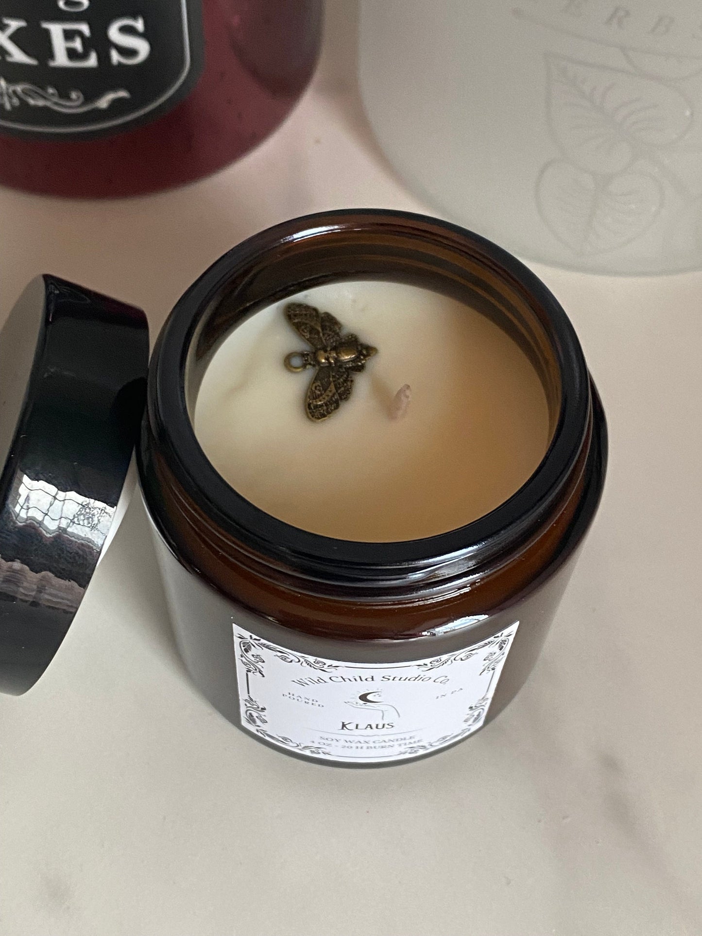 Spooky Gothic Theme Soy Candle Gift Set 4 oz