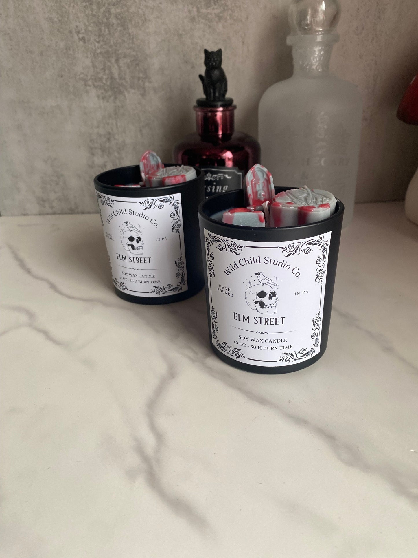 Elm Street Hand Poured Soy Candle 8 oz