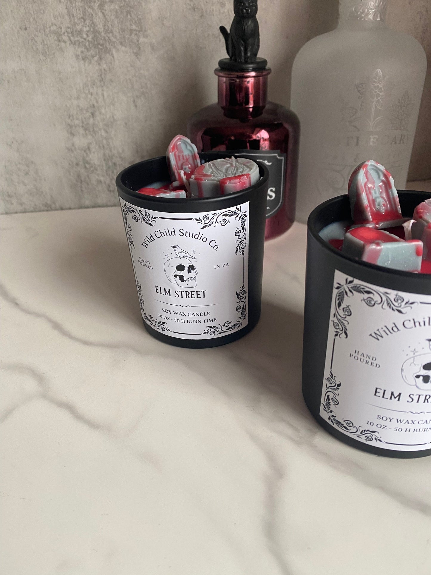 Elm Street Hand Poured Soy Candle 8 oz