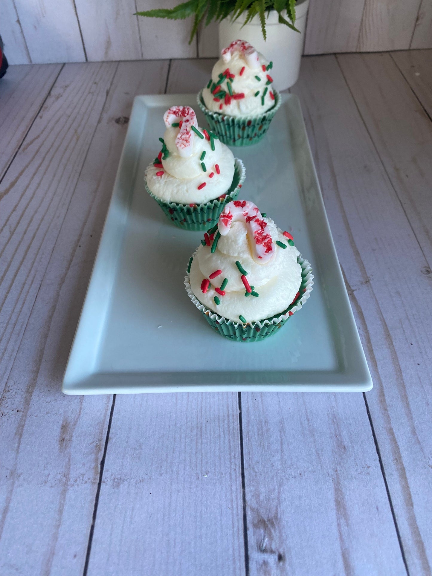 Peppermint Twist Cupcake Wax Melt