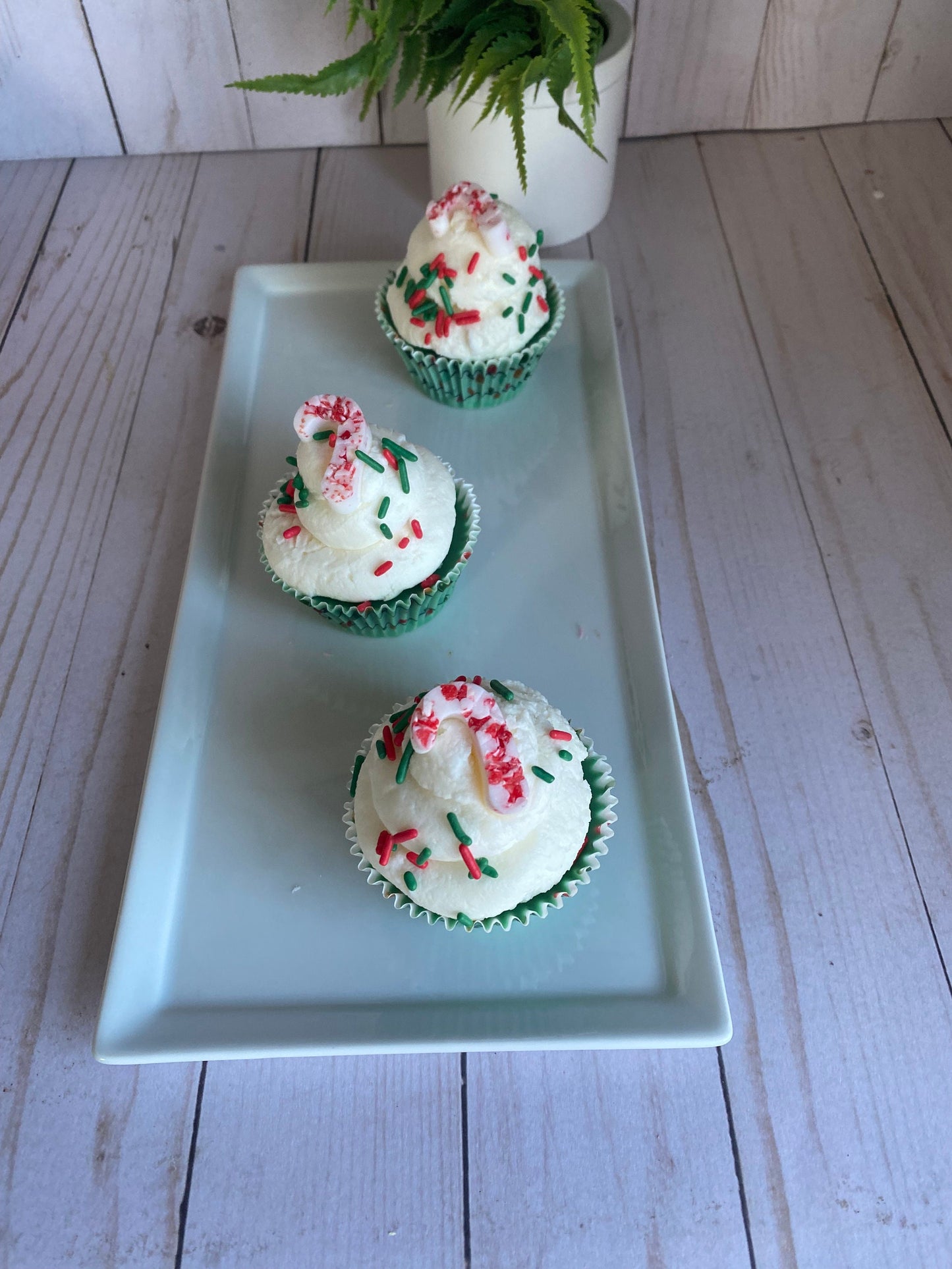 Peppermint Twist Cupcake Wax Melt