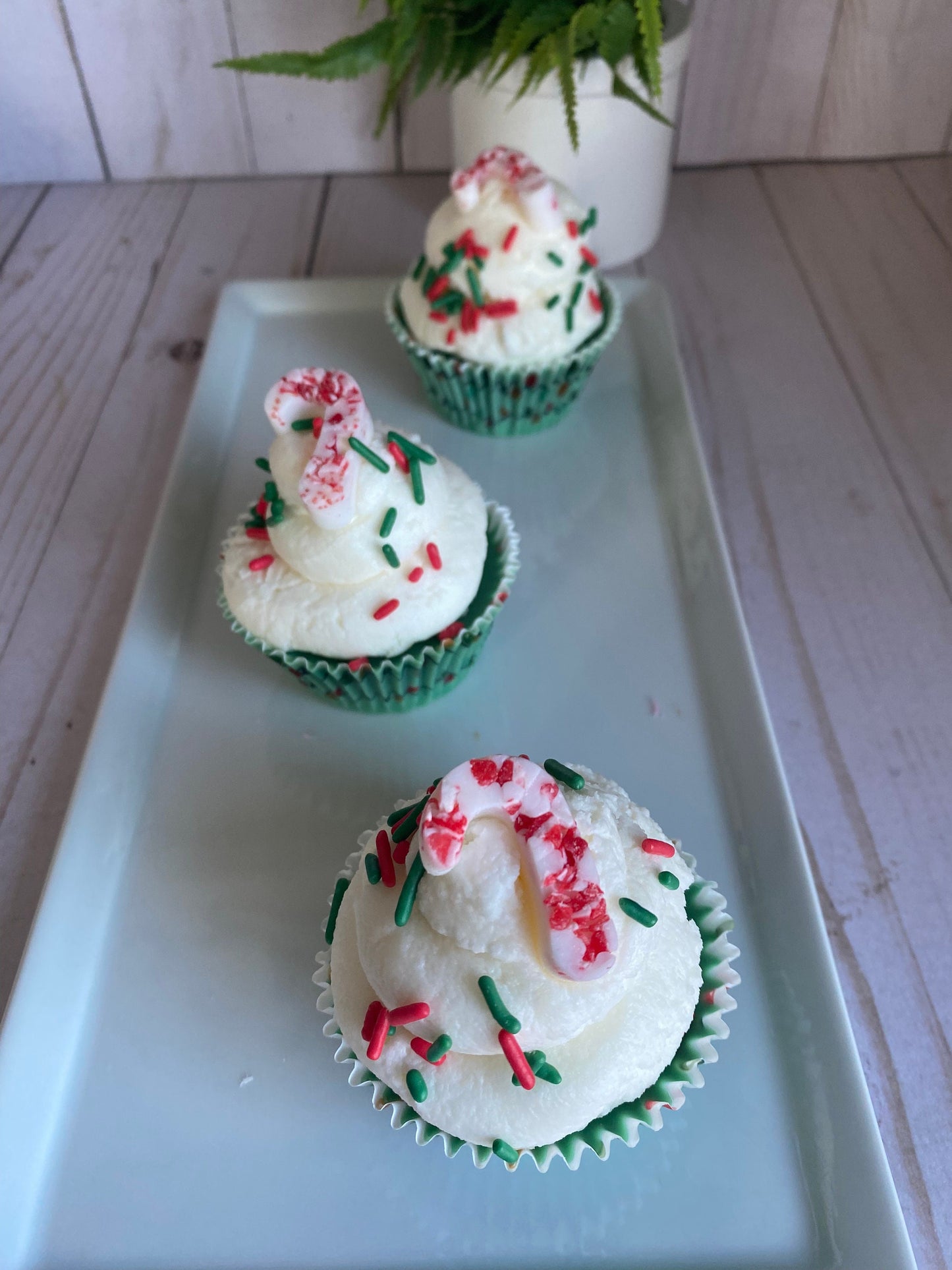 Peppermint Twist Cupcake Wax Melt