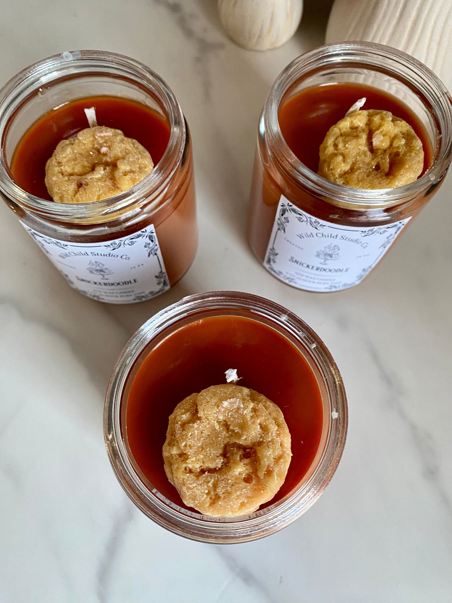 Snickerdoodle Hand Poured Soy Candle 8 oz