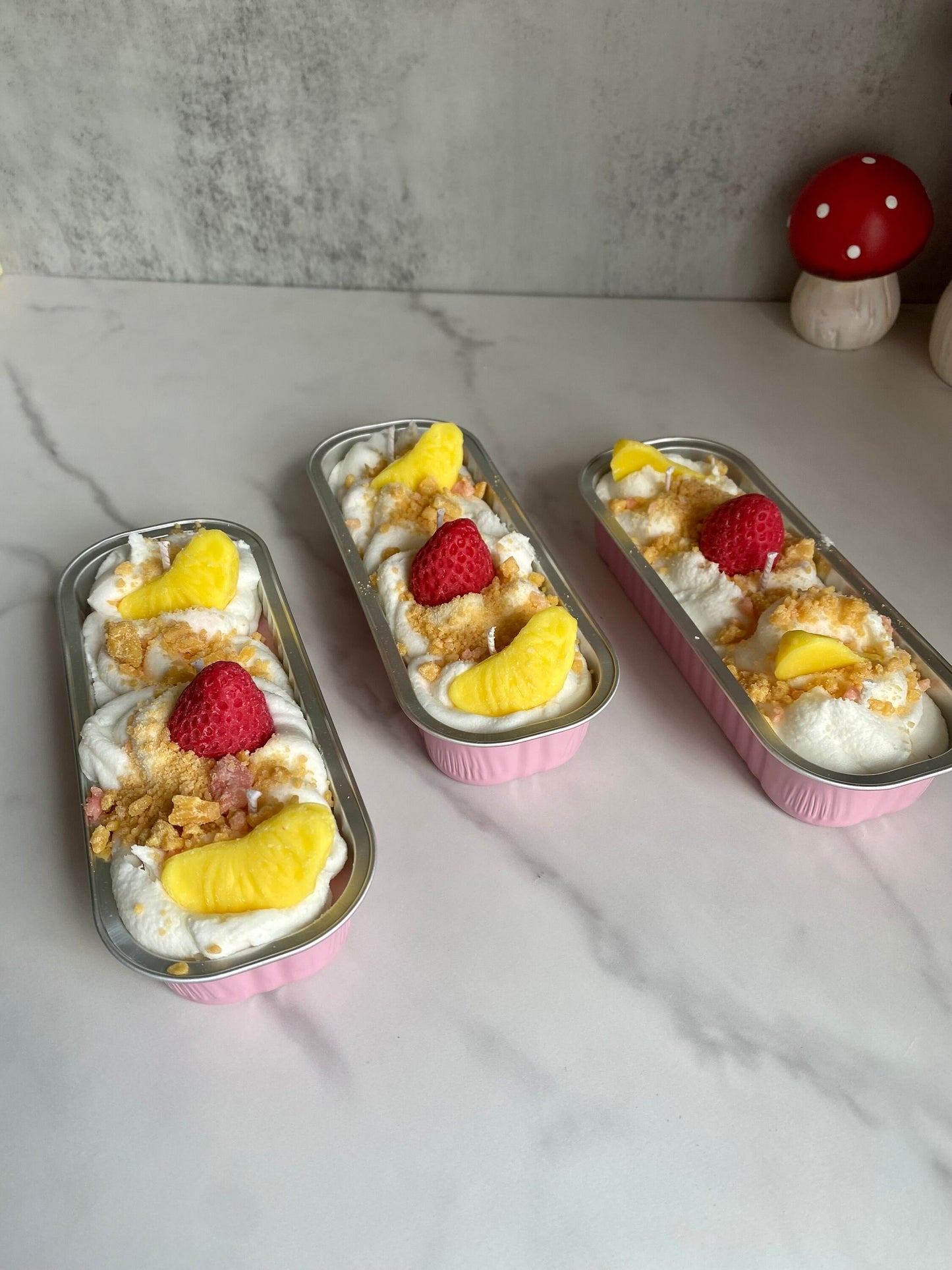 Strawberry Lemonade Dessert Soy Candle