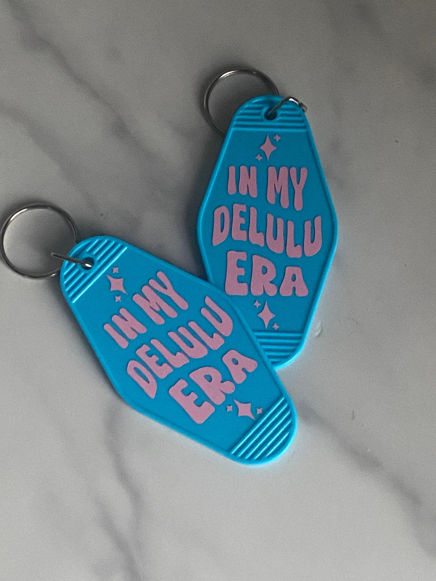 In My Delulu Era Keychain/Delulu Key FOB