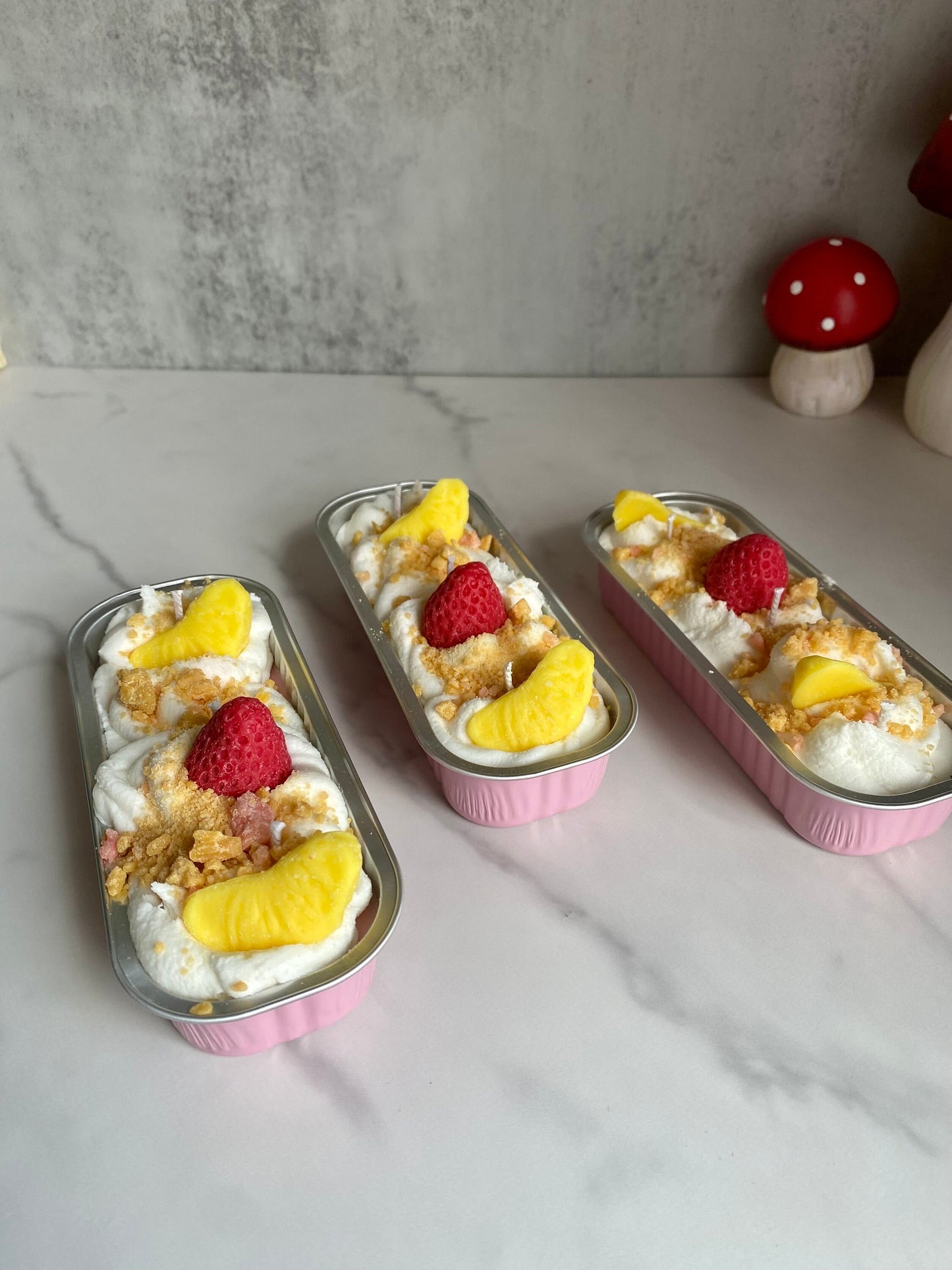 Strawberry Lemonade Dessert Soy Candle