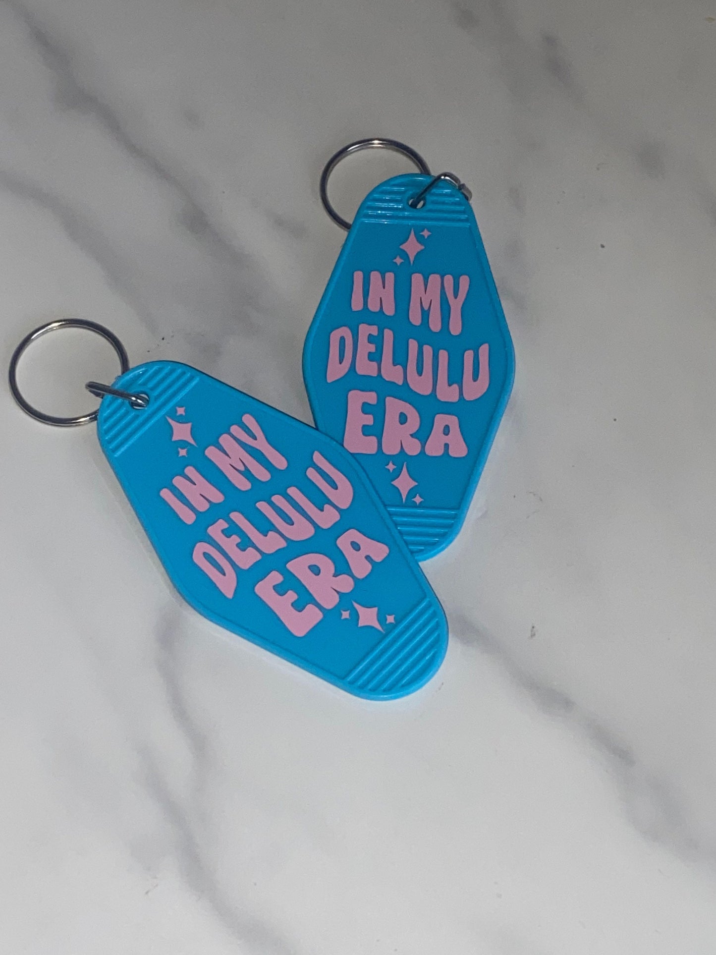 In My Delulu Era Keychain/Delulu Key FOB