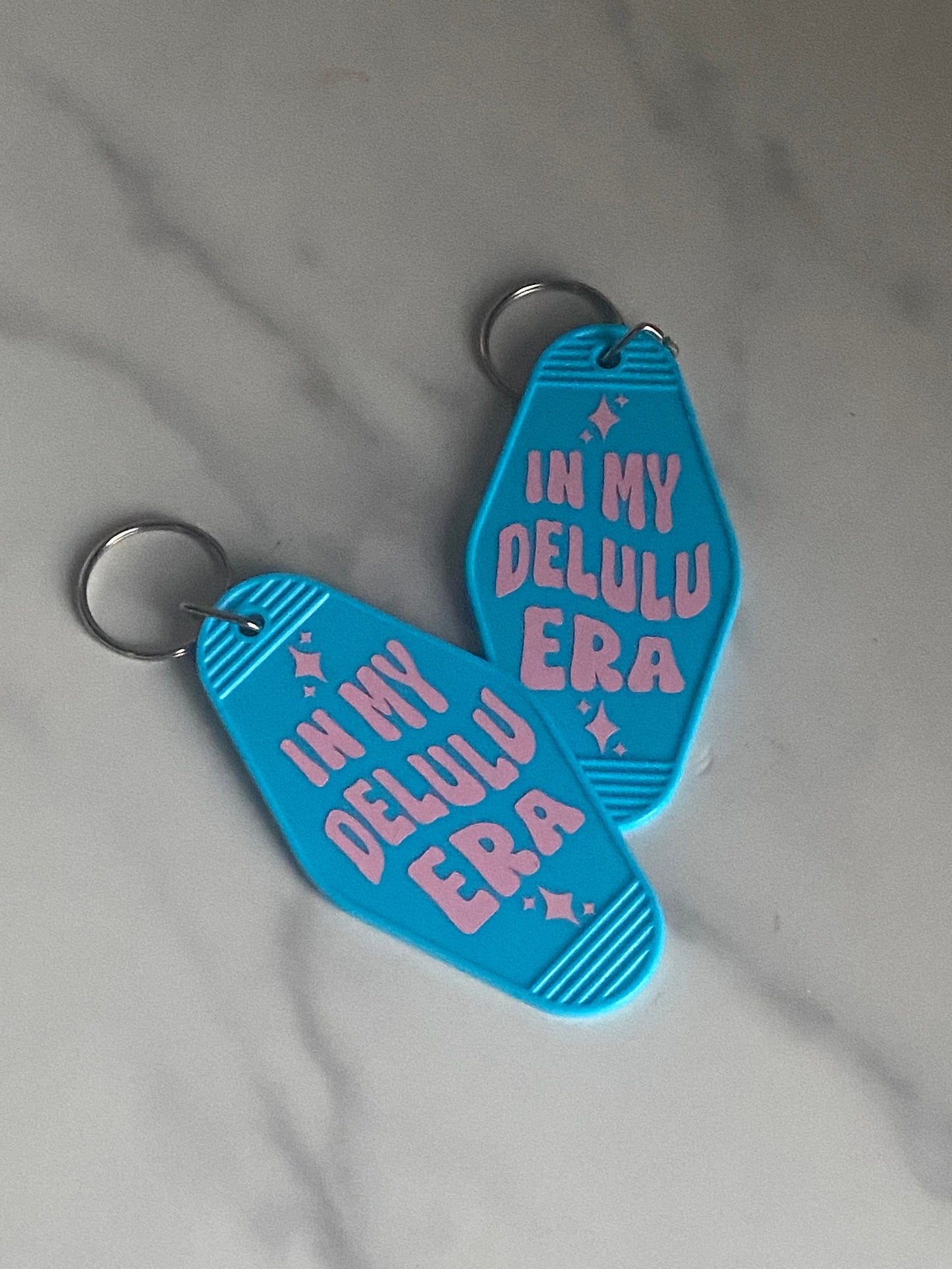In My Delulu Era Keychain/Delulu Key FOB