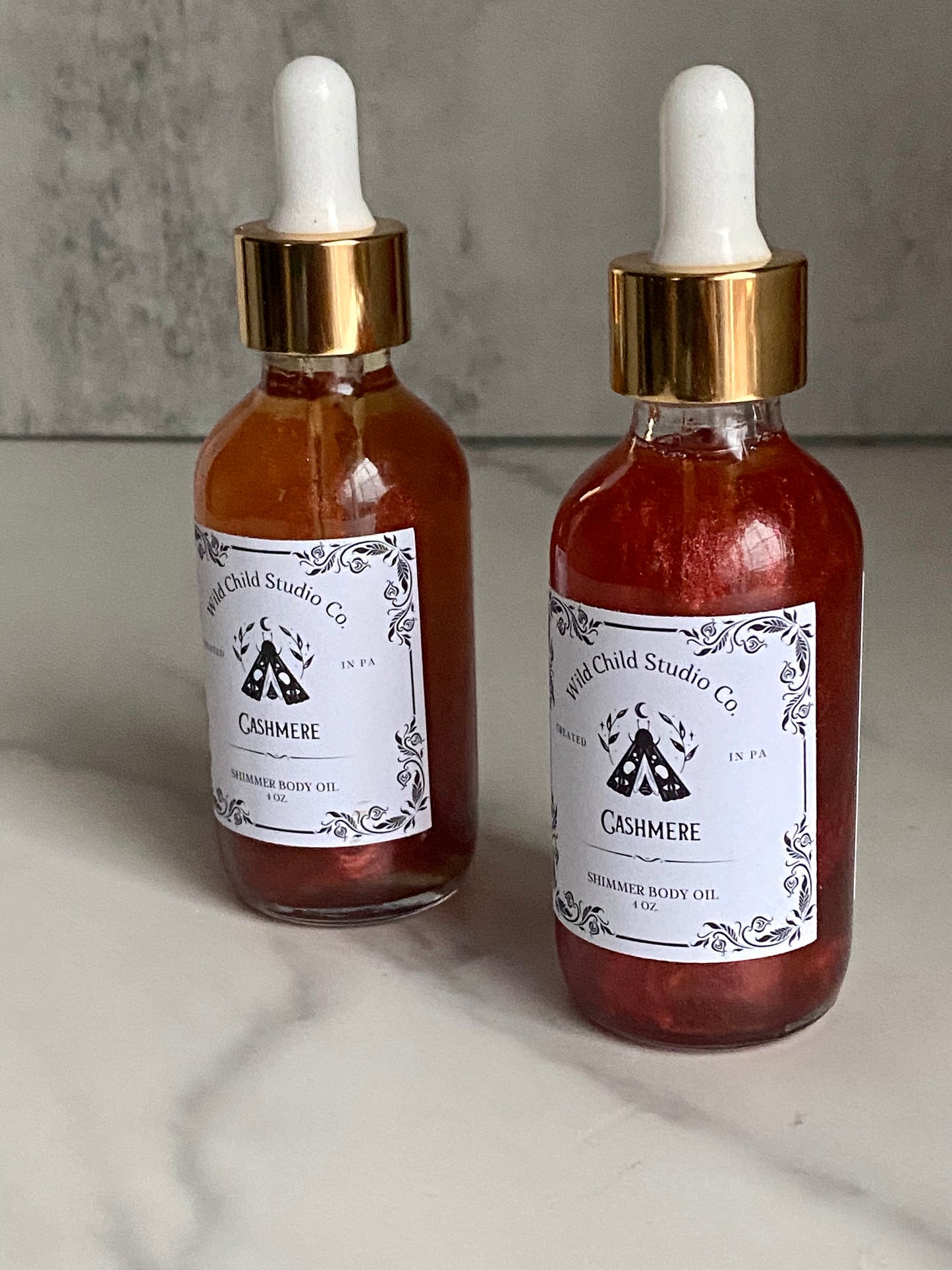 Cashmere Scented Shimmer Body Oil