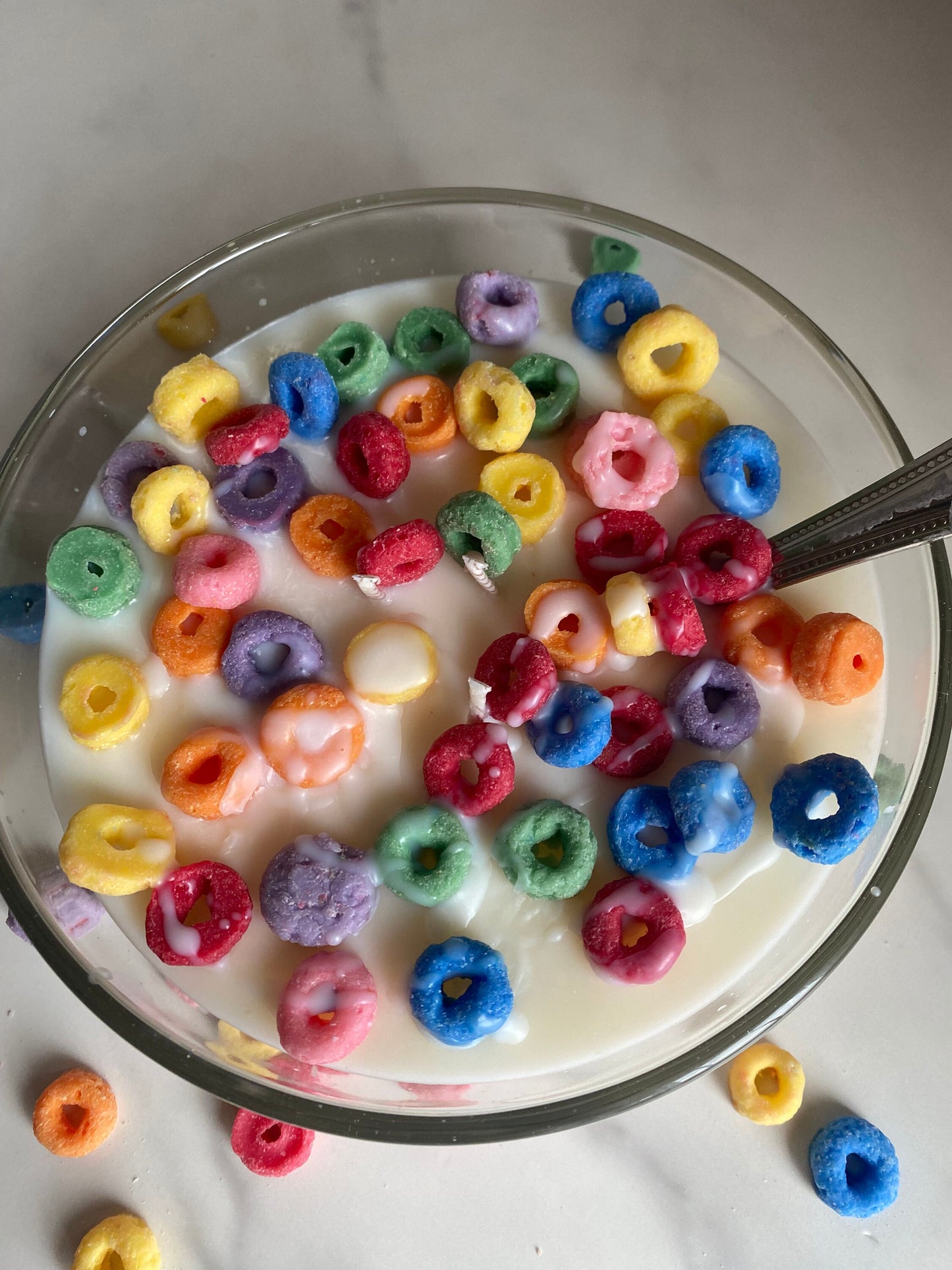 Large Fruity Loops Cereal Soy Candle