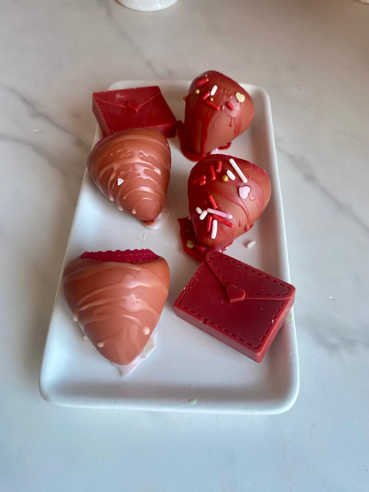 Chocolate Covered Strawberries and Love Letters Wax Melts