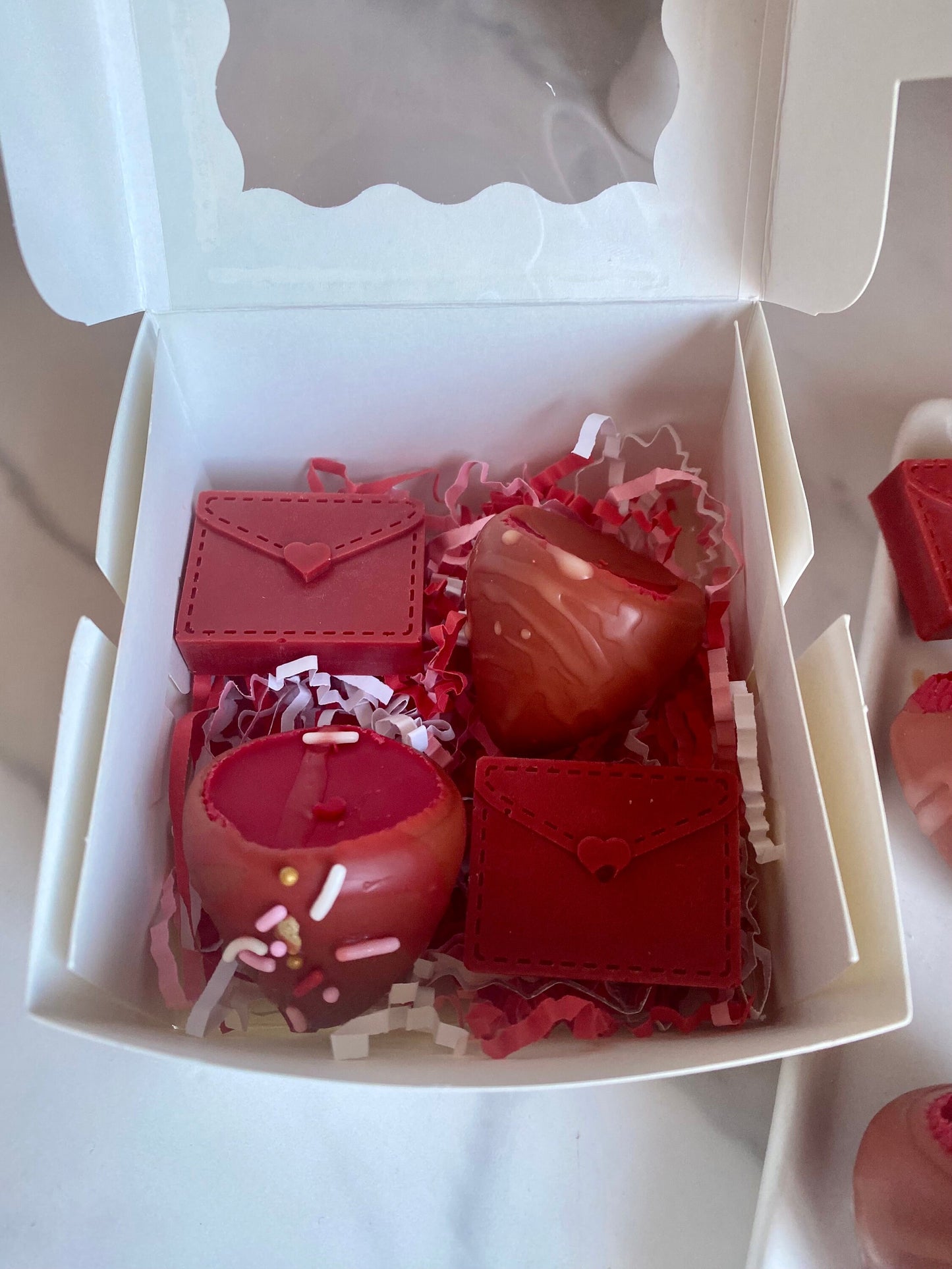 Chocolate Covered Strawberries and Love Letters Wax Melts