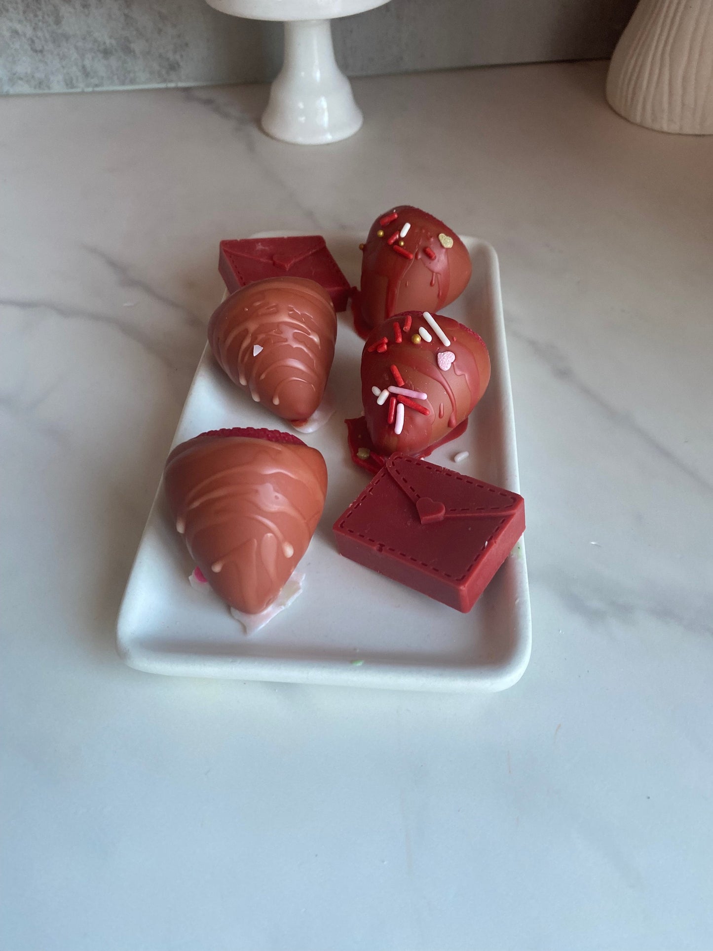 Chocolate Covered Strawberries and Love Letters Wax Melts