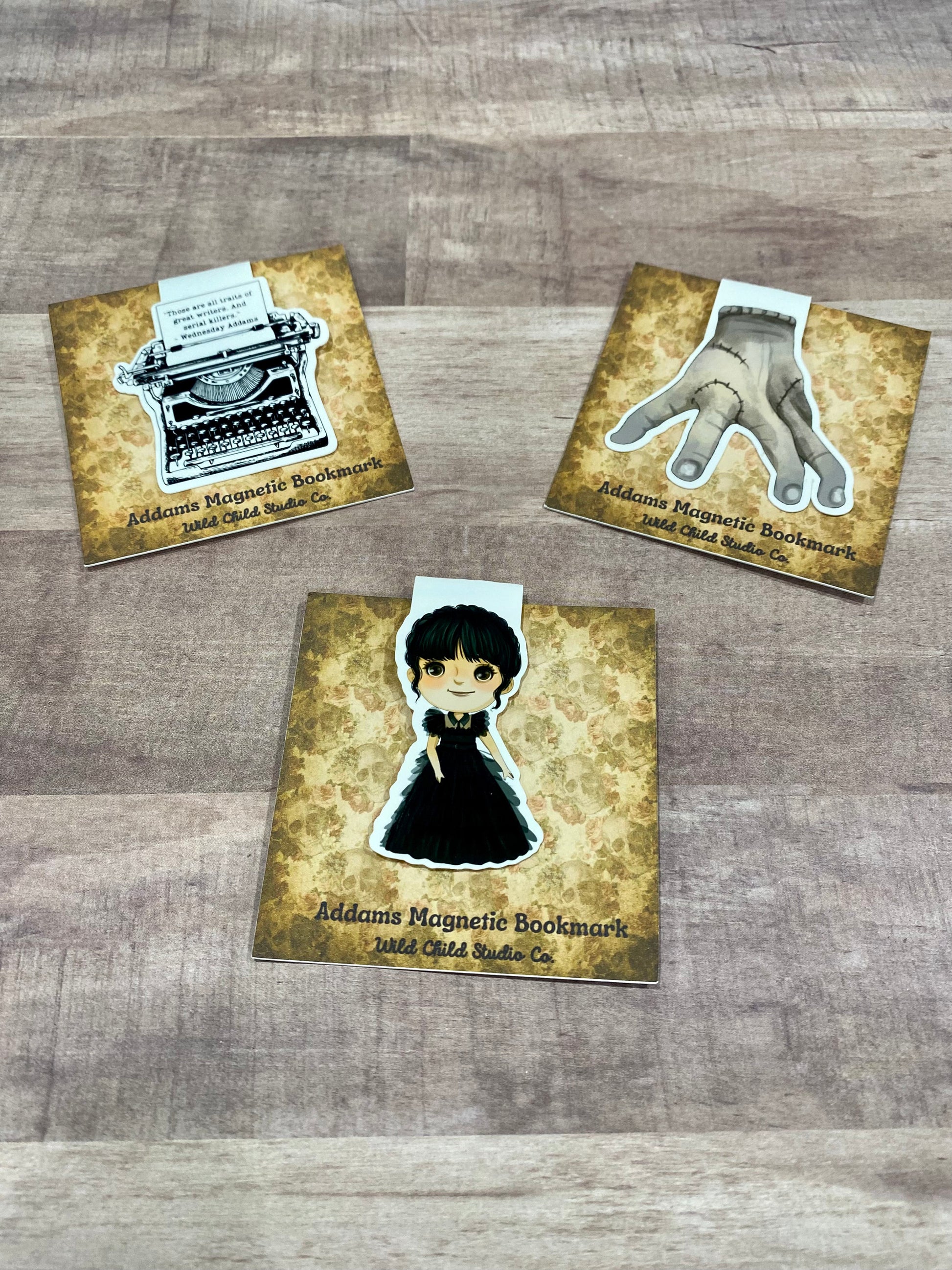 Addams Family Magnetic Bookmark