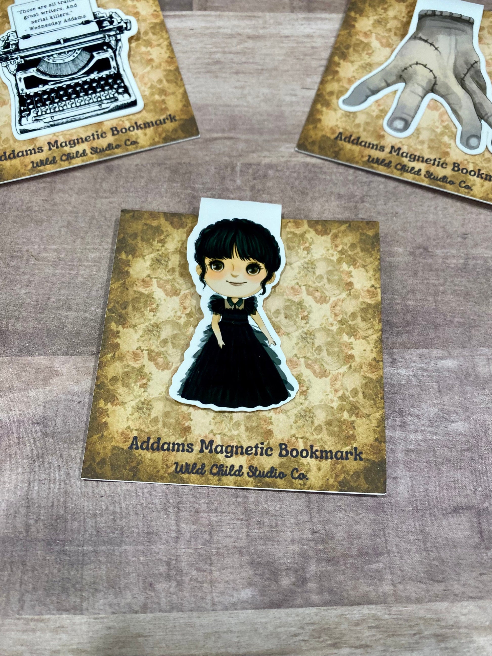 Addams Family Magnetic Bookmark