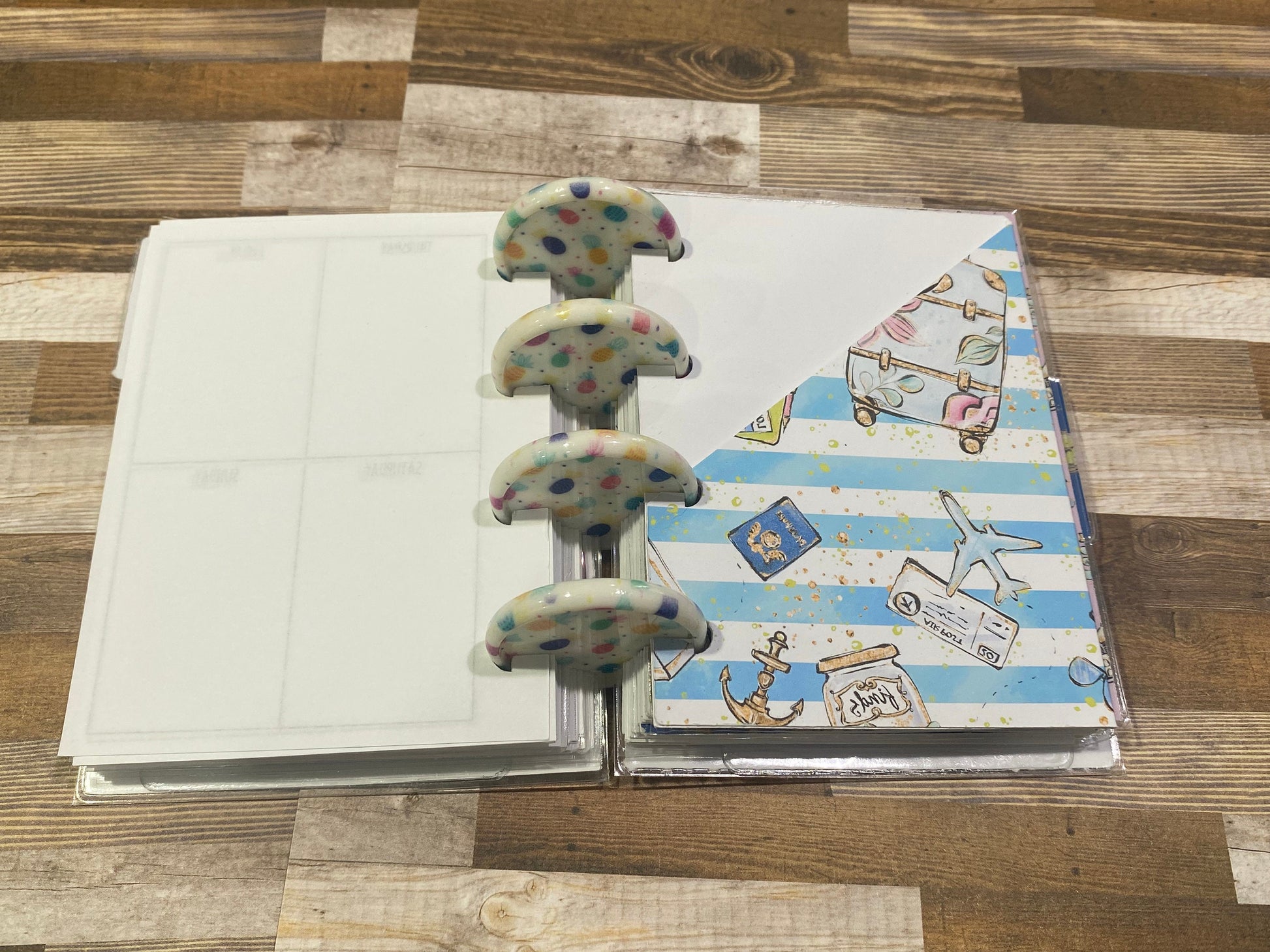 Travel Wanderlust Happy Planner Micro Planner