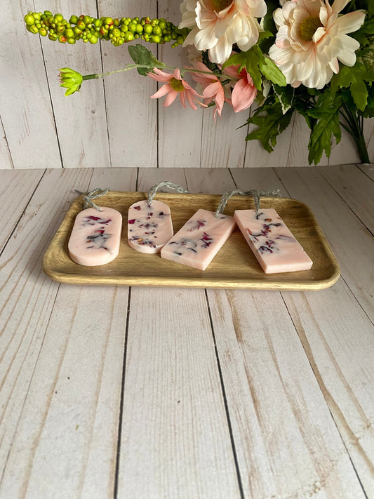 Floral Wax Sachet / Closet Freshner