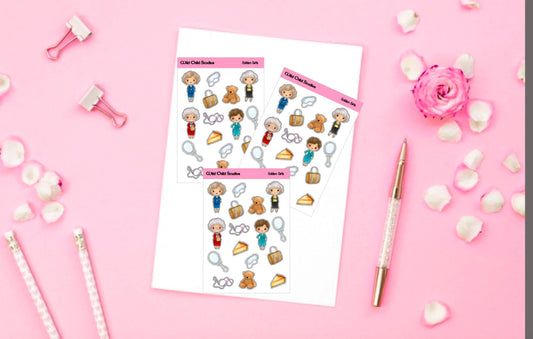 Golden Girls Planner Stickers