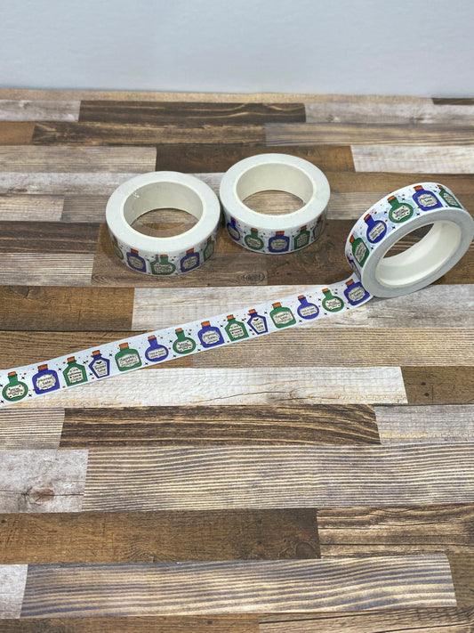Witchy Potion Bottle Washi Tape
