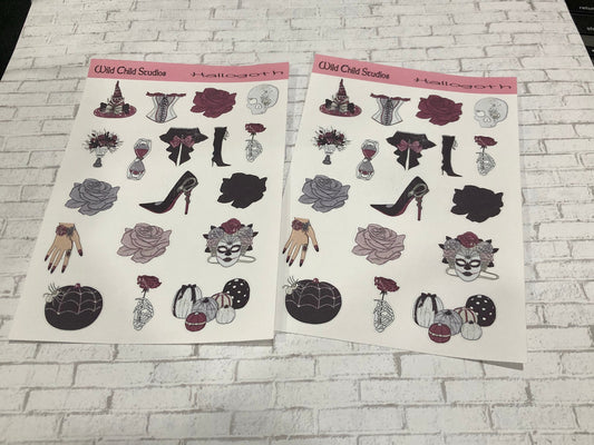 Goth Planner Stickers/Goth Stickers