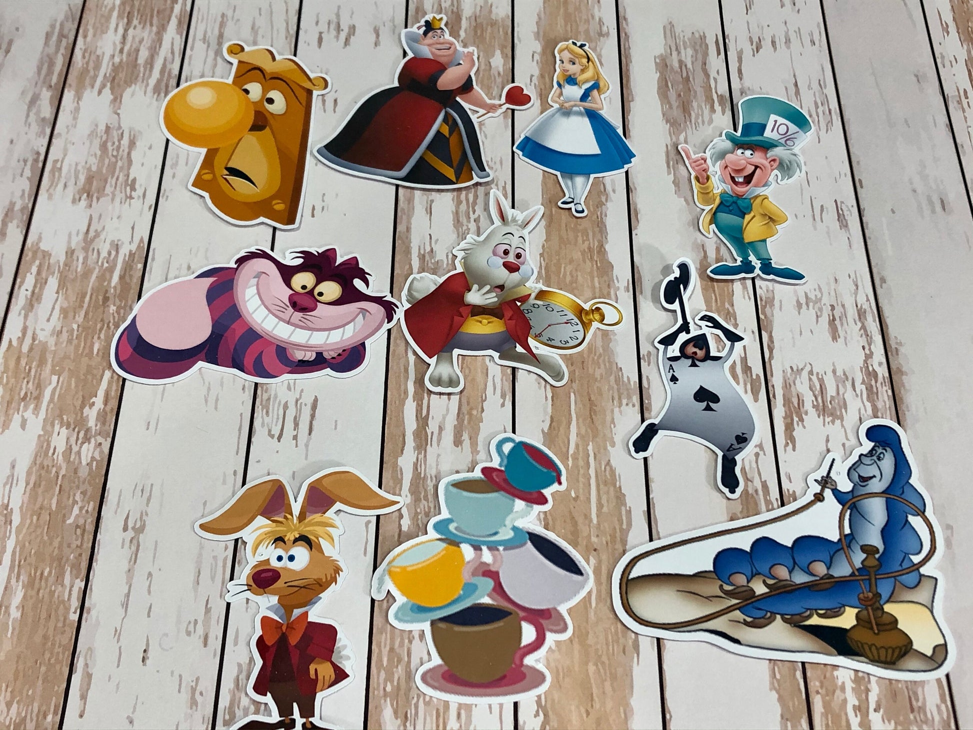 Alice Wonderland Sticker Pack