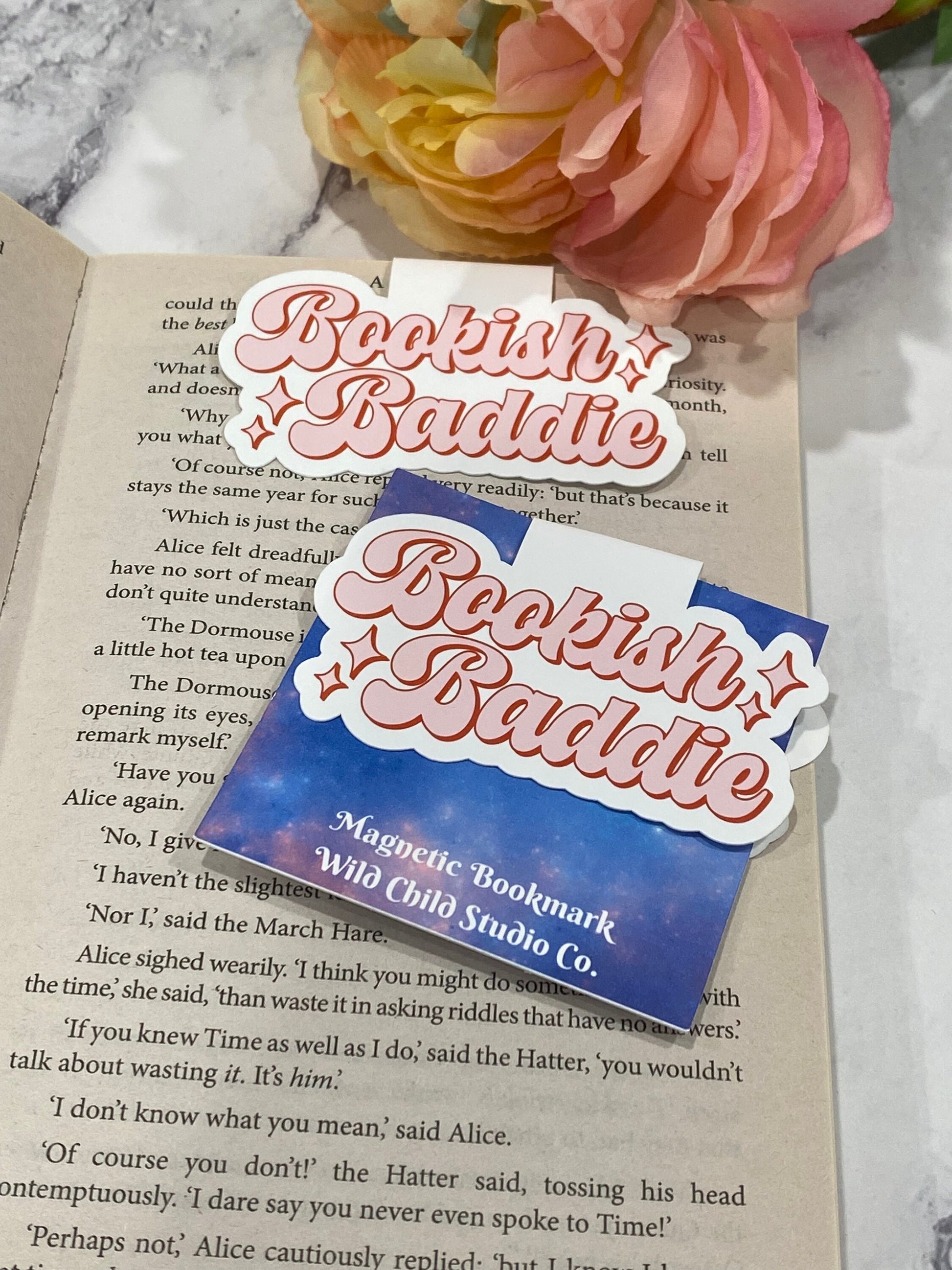 Bookish Baddie Magnetic Bookmark